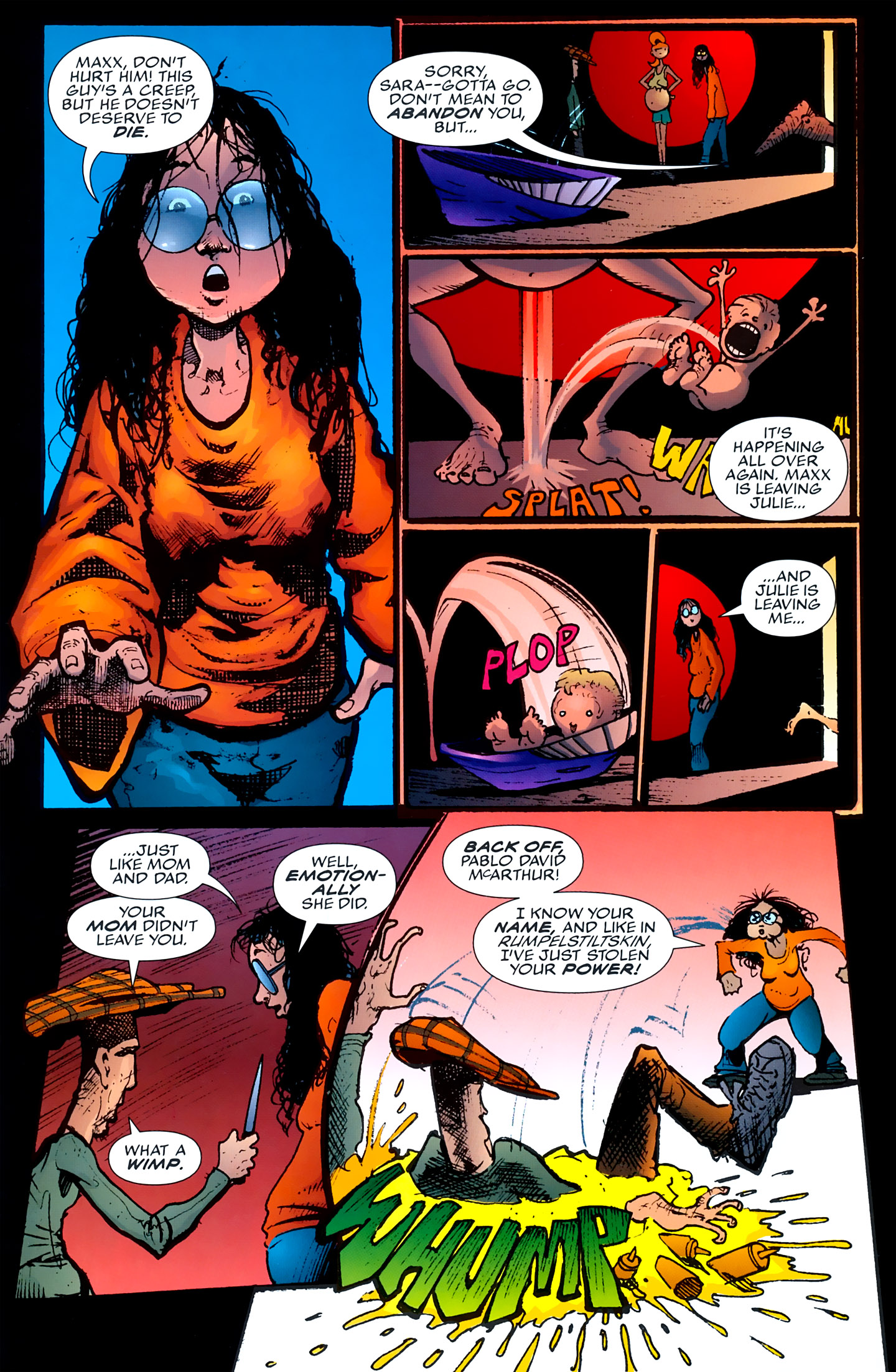 Read online The Maxx (1993) comic -  Issue #23 - 16