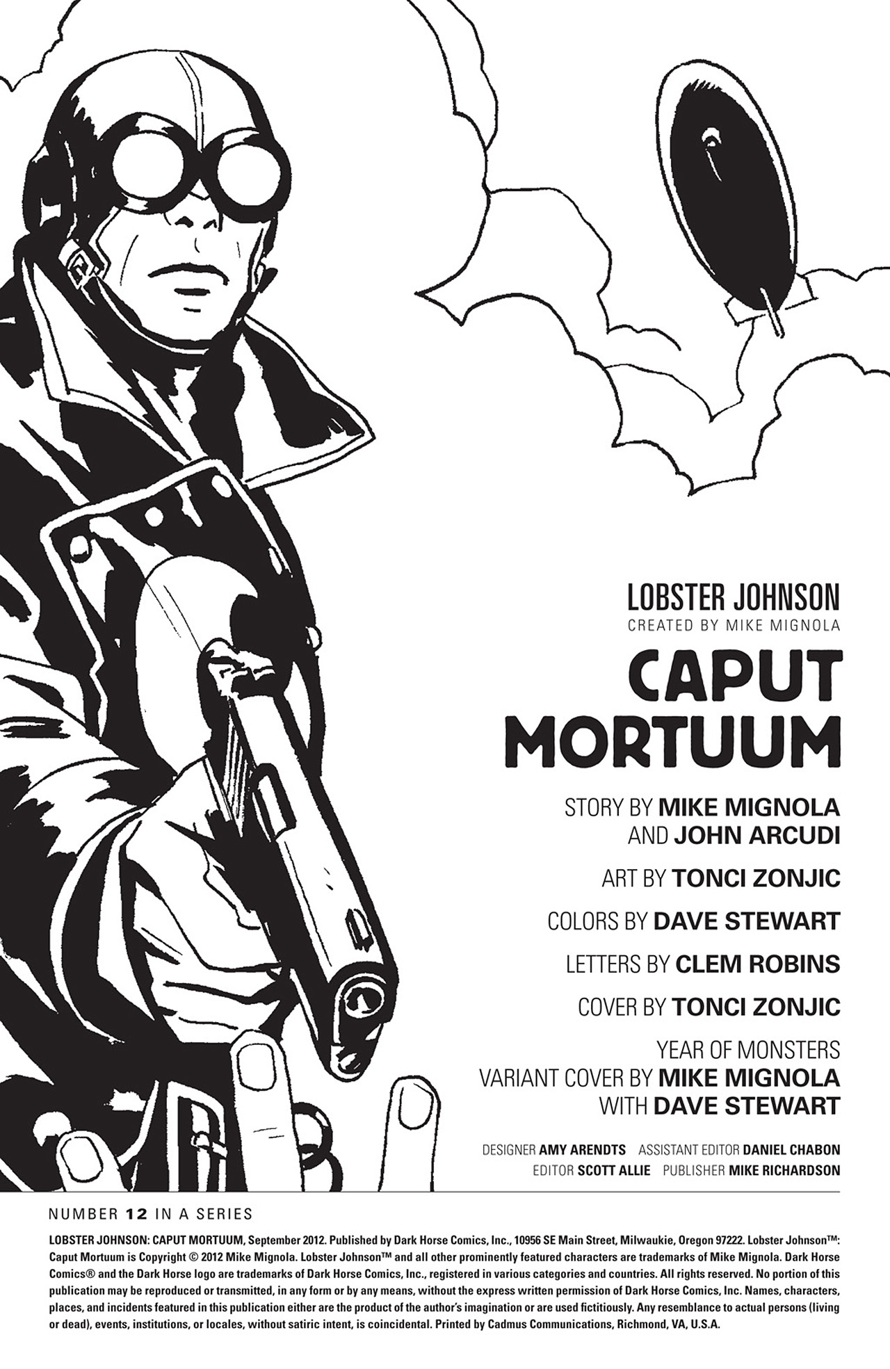 Read online Lobster Johnson: Caput Mortuum comic -  Issue # Full - 2