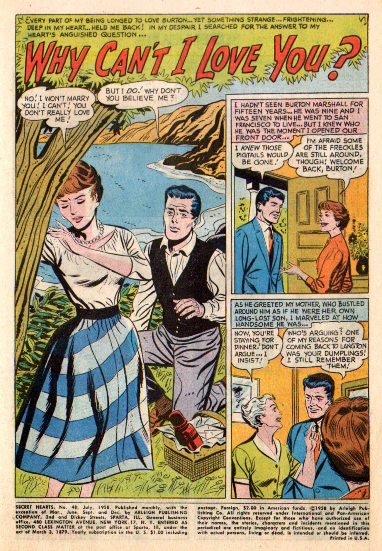 Read online Secret Hearts comic -  Issue #48 - 3