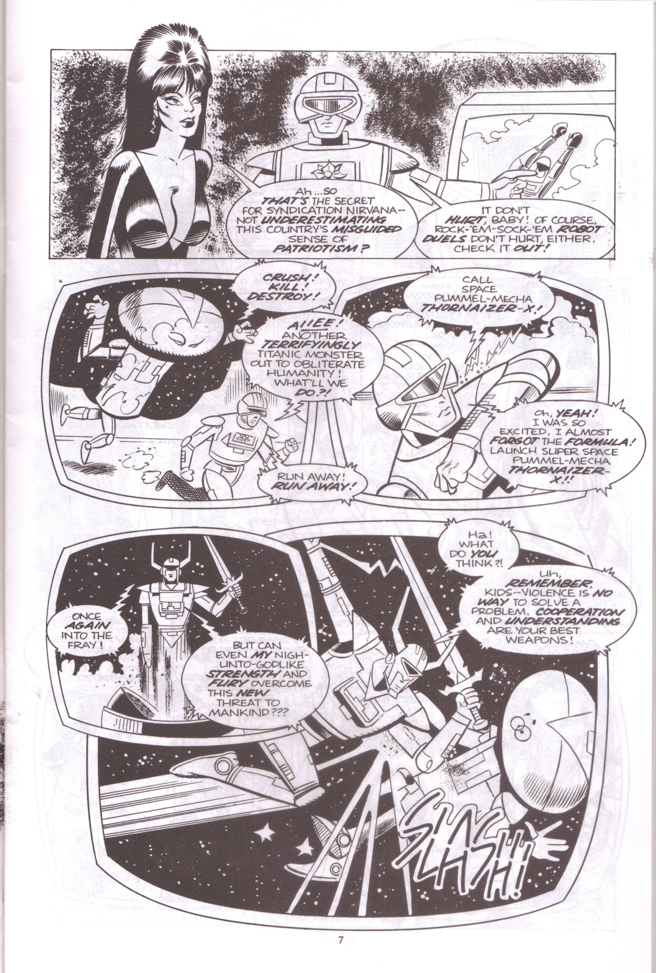 Read online Elvira, Mistress of the Dark comic -  Issue #40 - 9