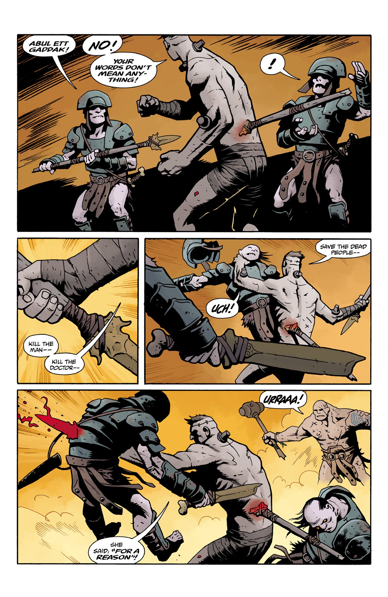Read online Frankenstein Underground comic -  Issue #5 - 9