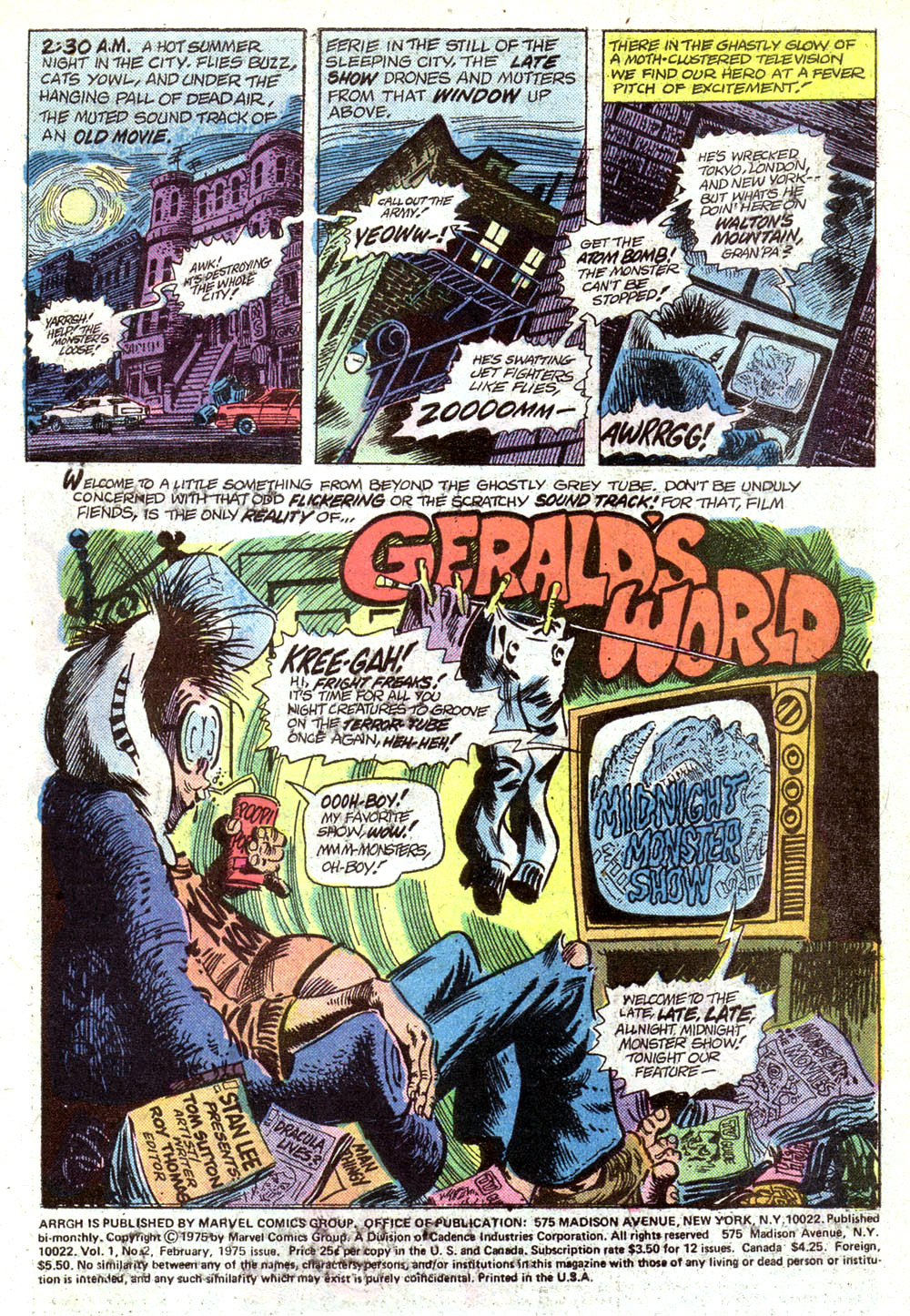 Read online Arrgh ! comic -  Issue #2 - 3