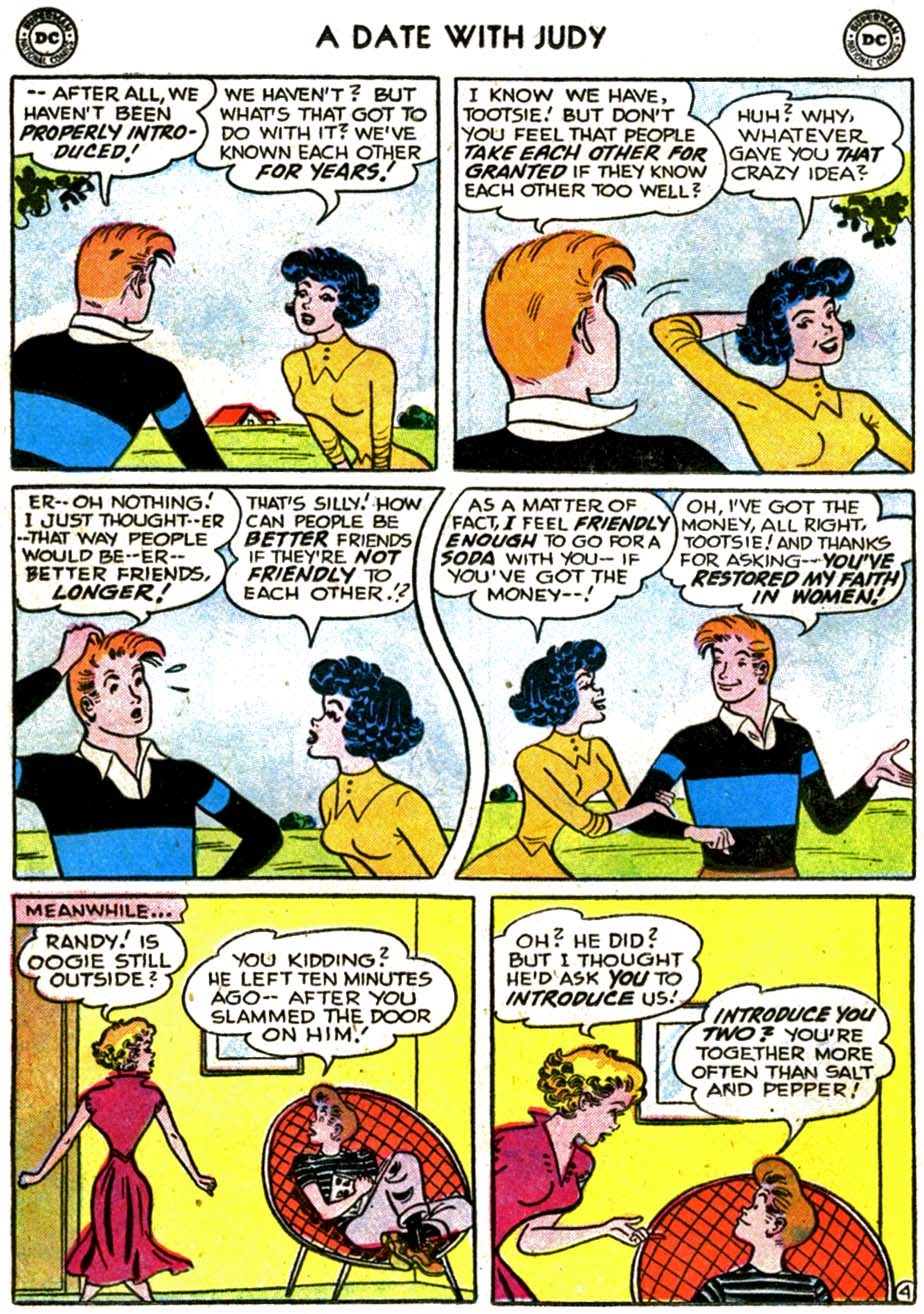 Read online A Date with Judy comic -  Issue #56 - 14