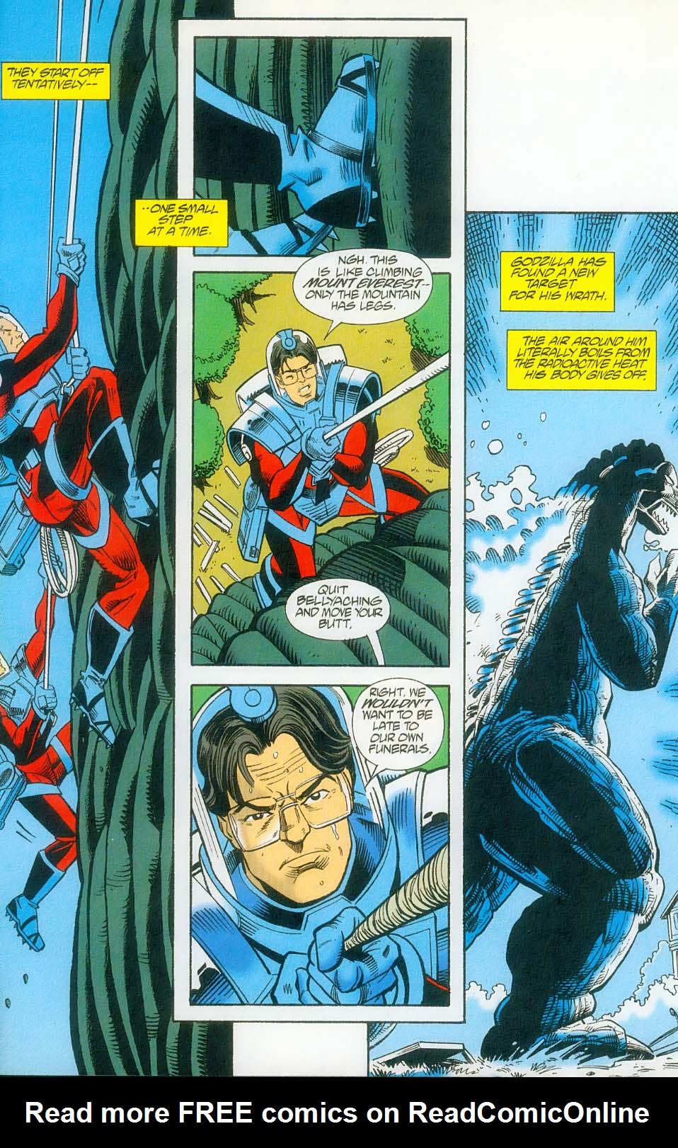 Read online Godzilla (1995) comic -  Issue #14 - 18