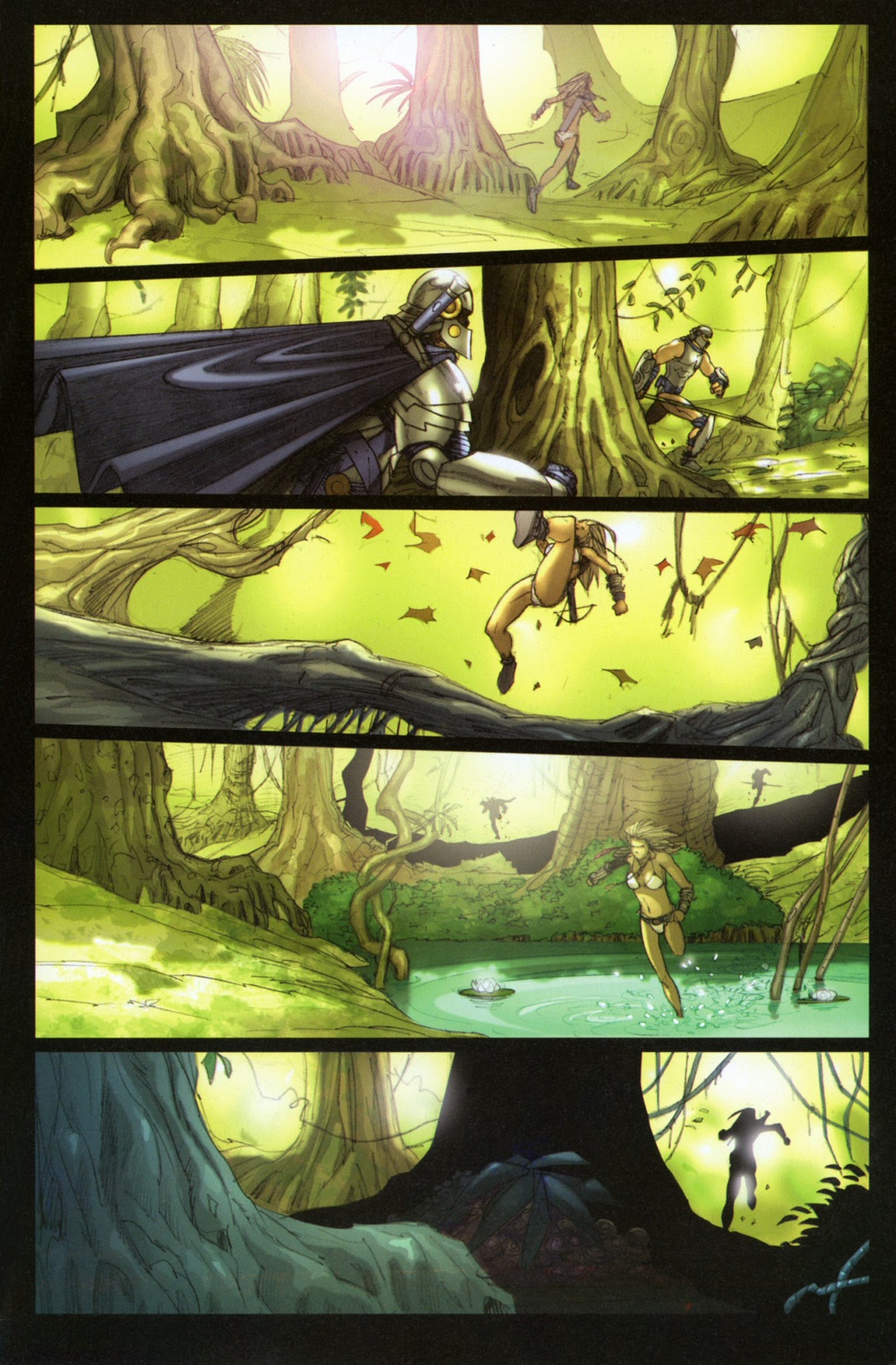 Read online The Lexian Chronicles: Full Circle comic -  Issue # TPB 2 - 127