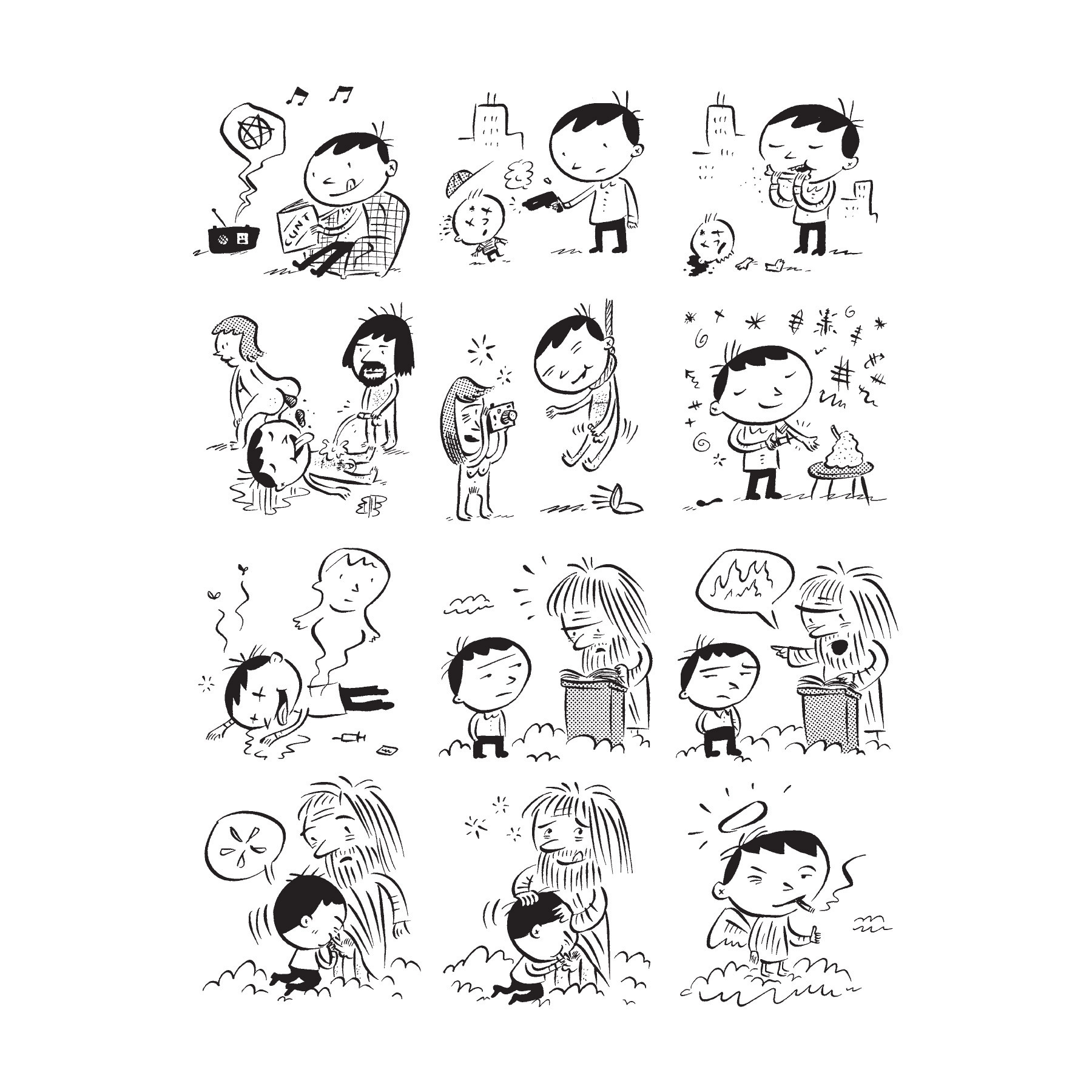 Read online Ho! The Morally Questionable Cartoons of Ivan Brunetti comic -  Issue # TPB - 66