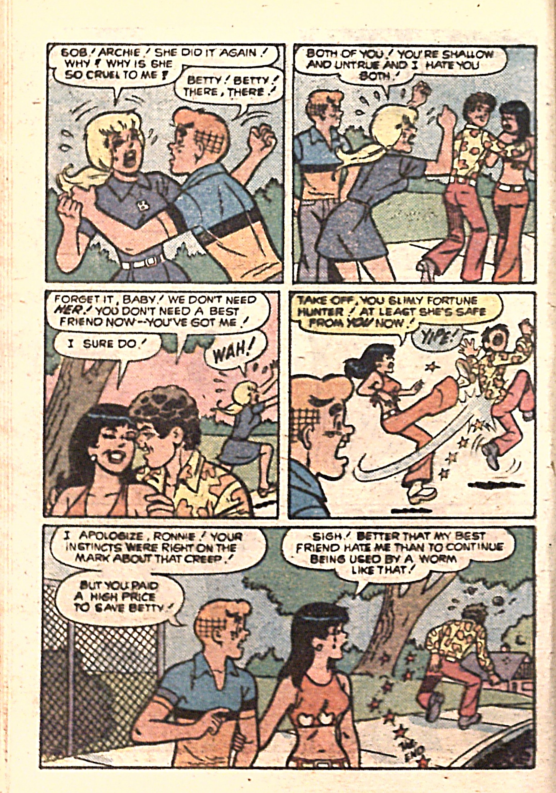 Read online Archie...Archie Andrews, Where Are You? Digest Magazine comic -  Issue #12 - 20