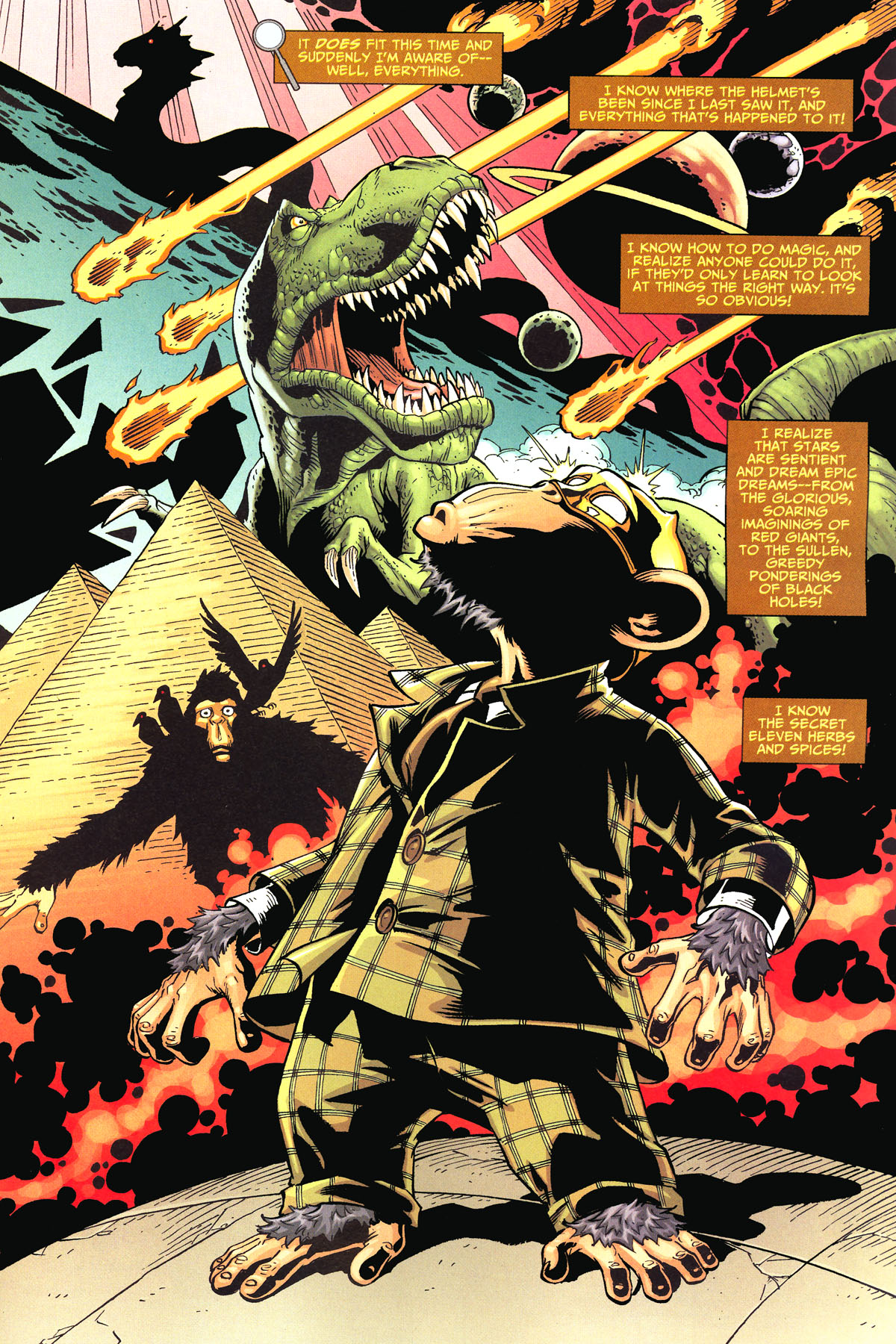 Read online The Helmet of Fate: Detective Chimp comic -  Issue # Full - 13