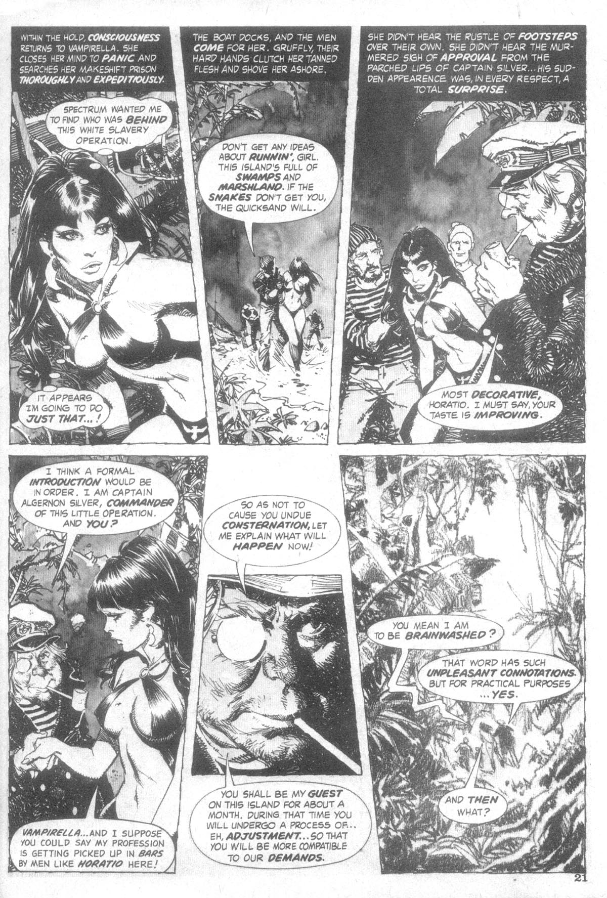 Read online Vampirella (1969) comic -  Issue #91 - 22
