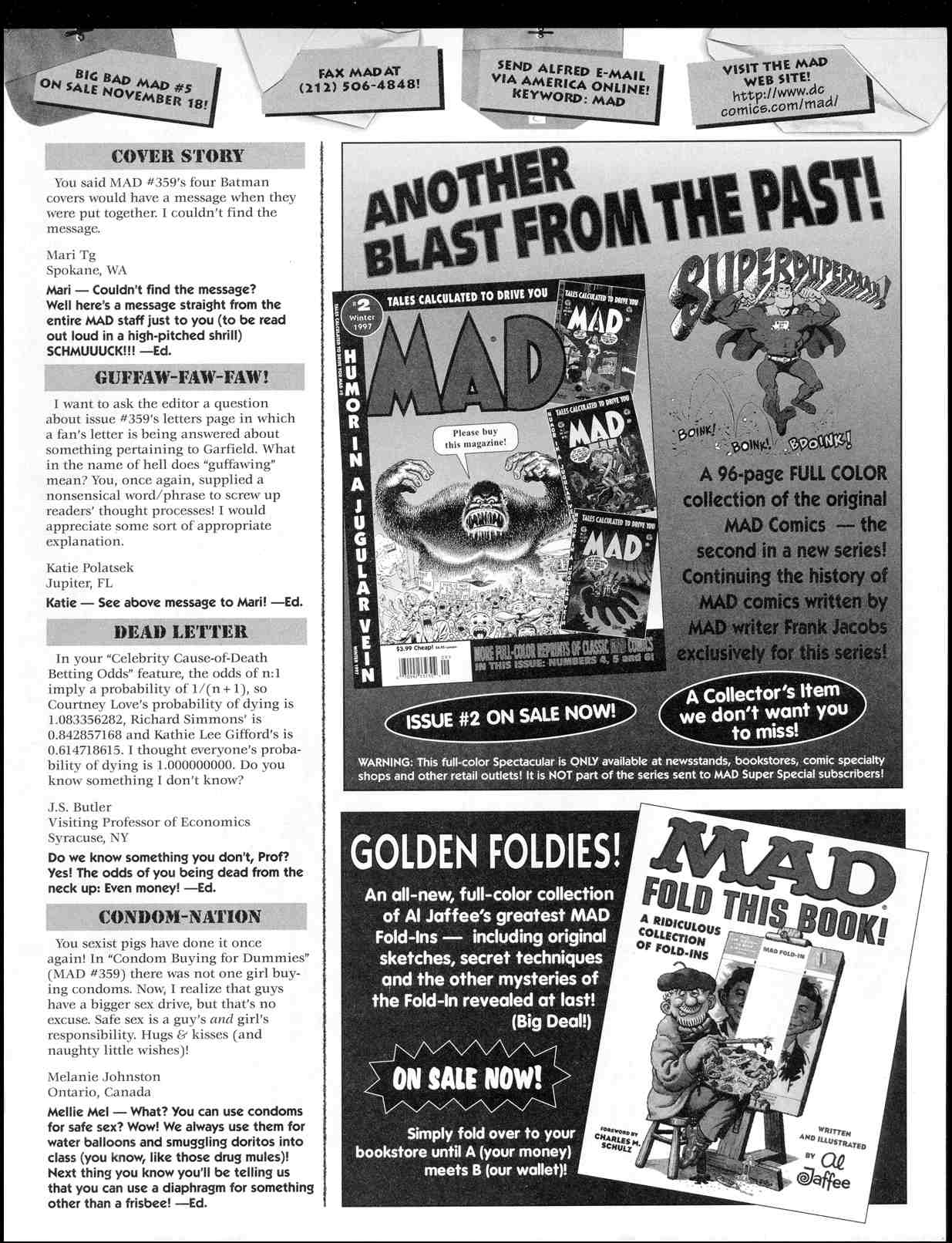 Read online MAD comic -  Issue #363 - 6