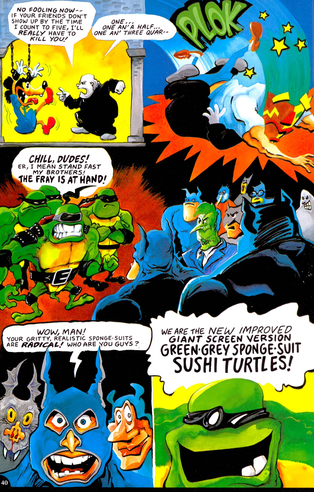 Read online Green-Grey Sponge-Suit Sushi Turtles comic -  Issue # Full - 42