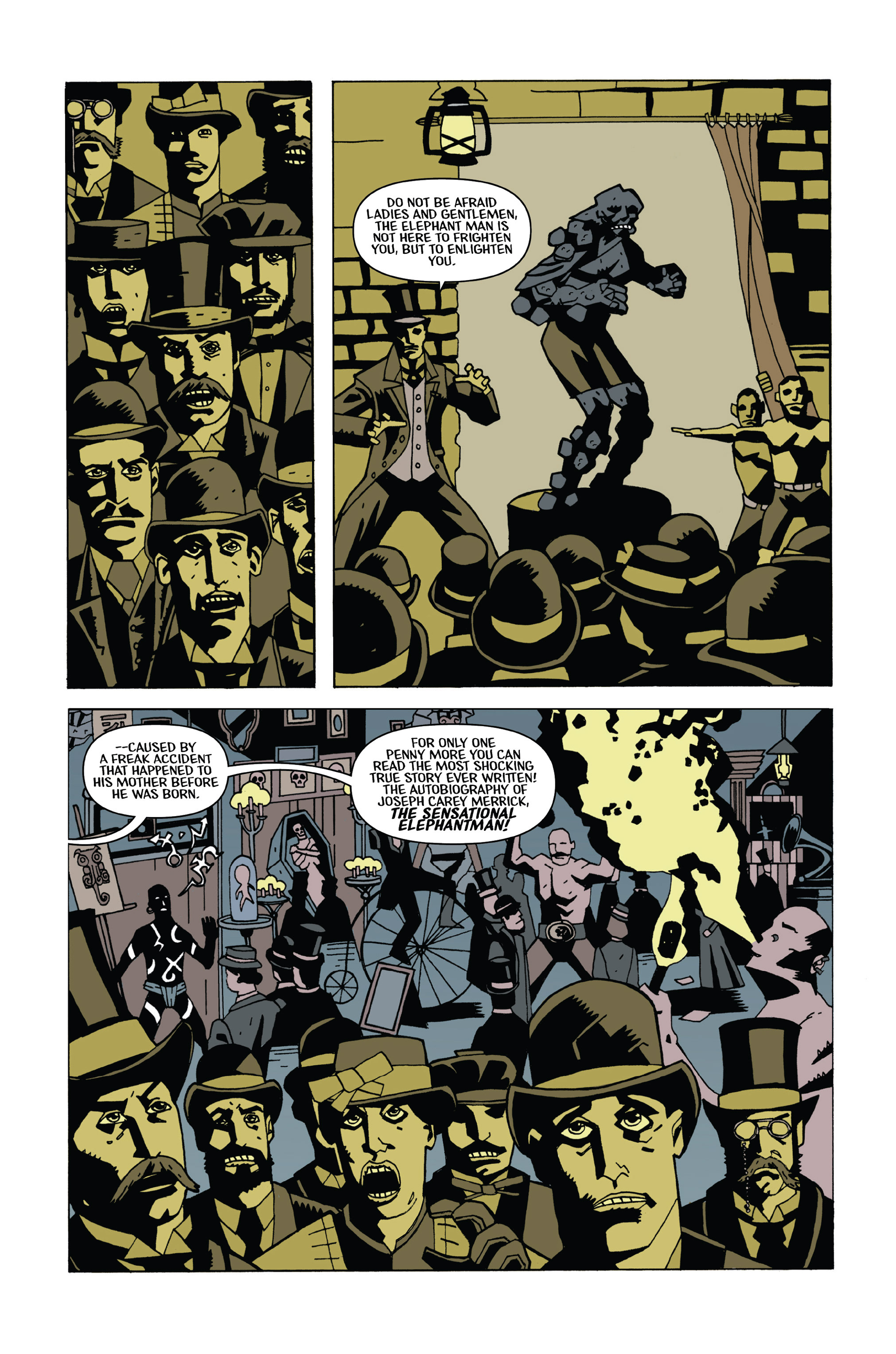 Read online Merrick: The Sensational Elephantman comic -  Issue #1 - 8