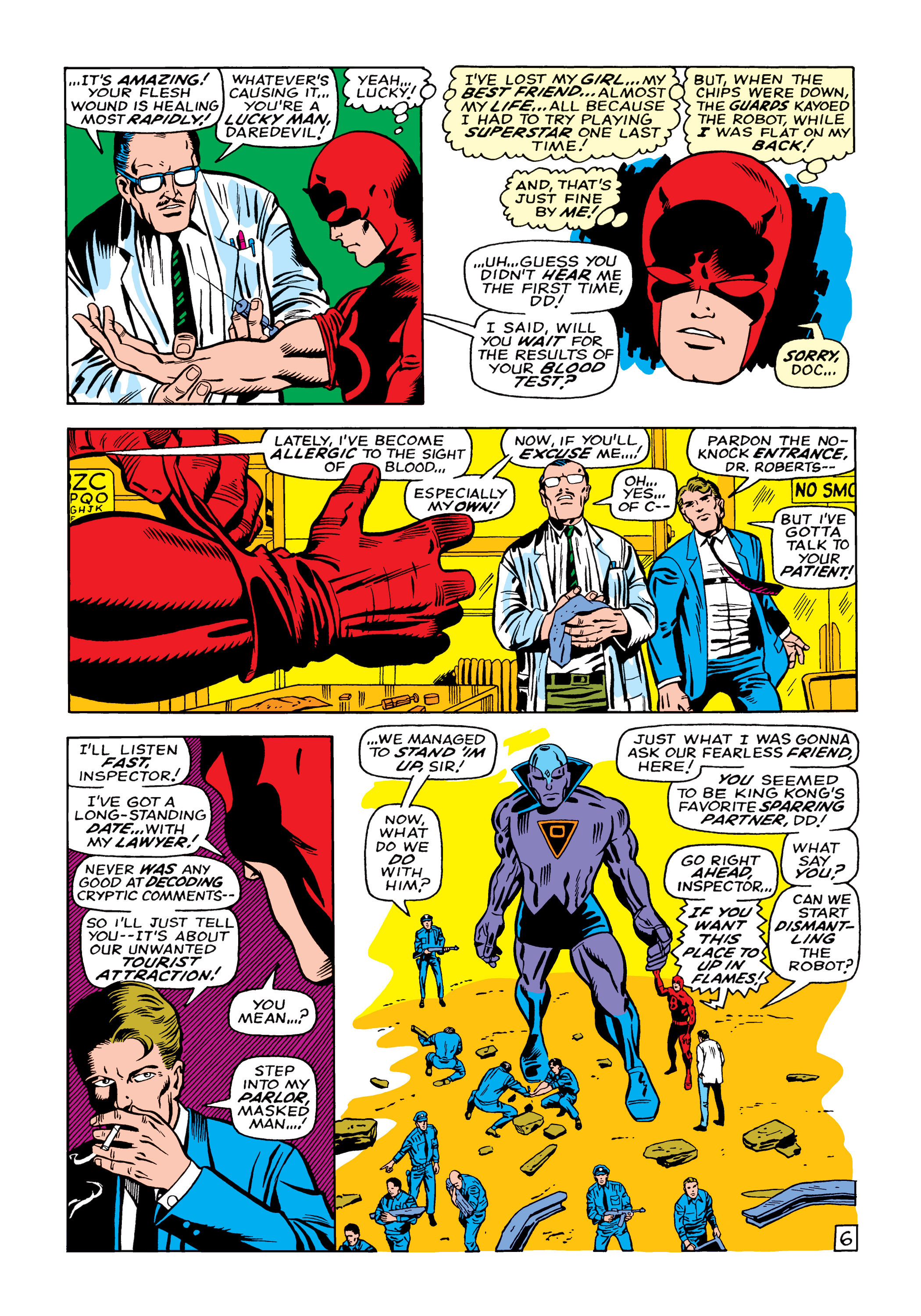 Read online Marvel Masterworks: Daredevil comic -  Issue # TPB 5 (Part 3) - 1