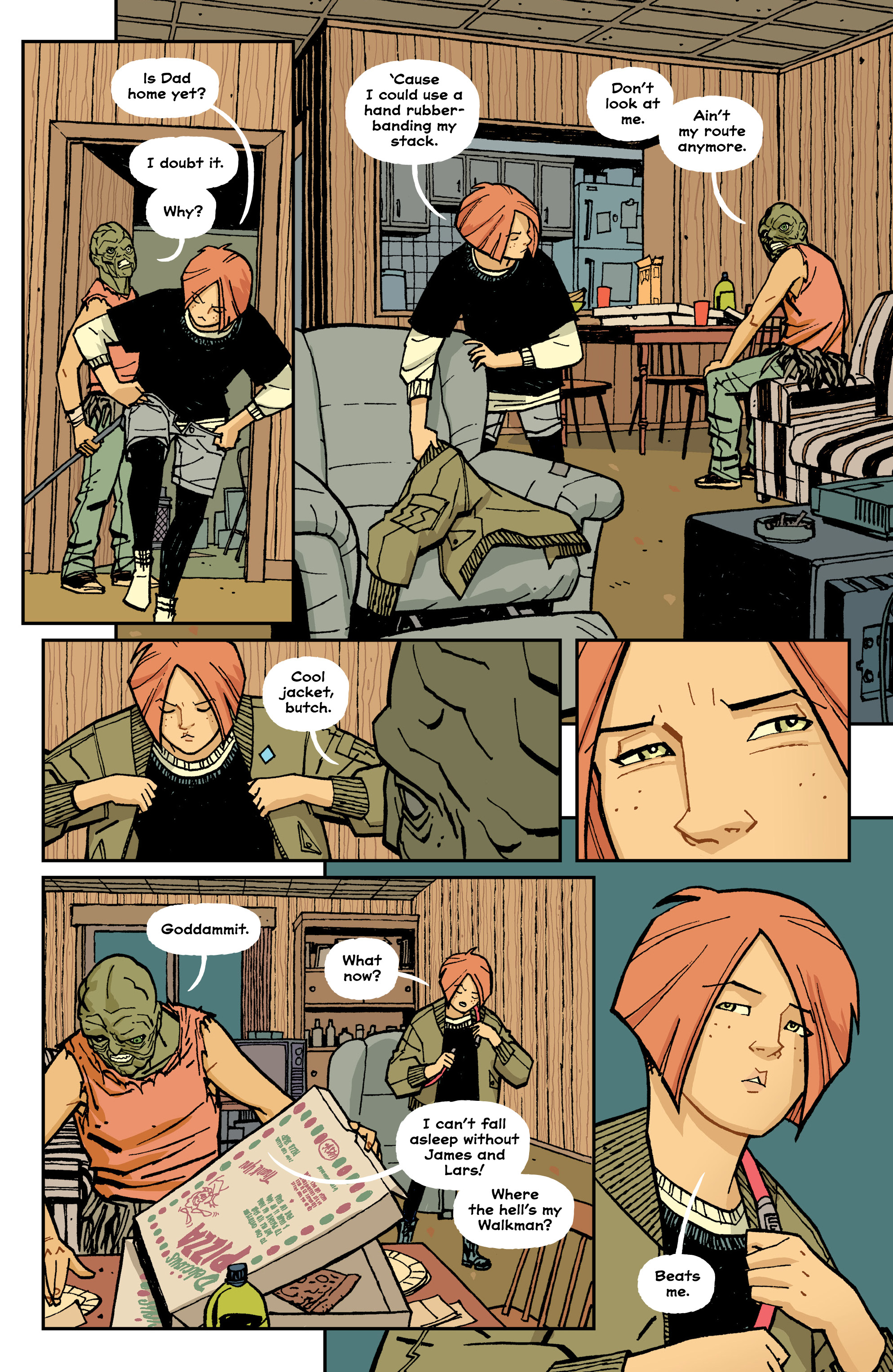 Read online Paper Girls comic -  Issue #30 - 12