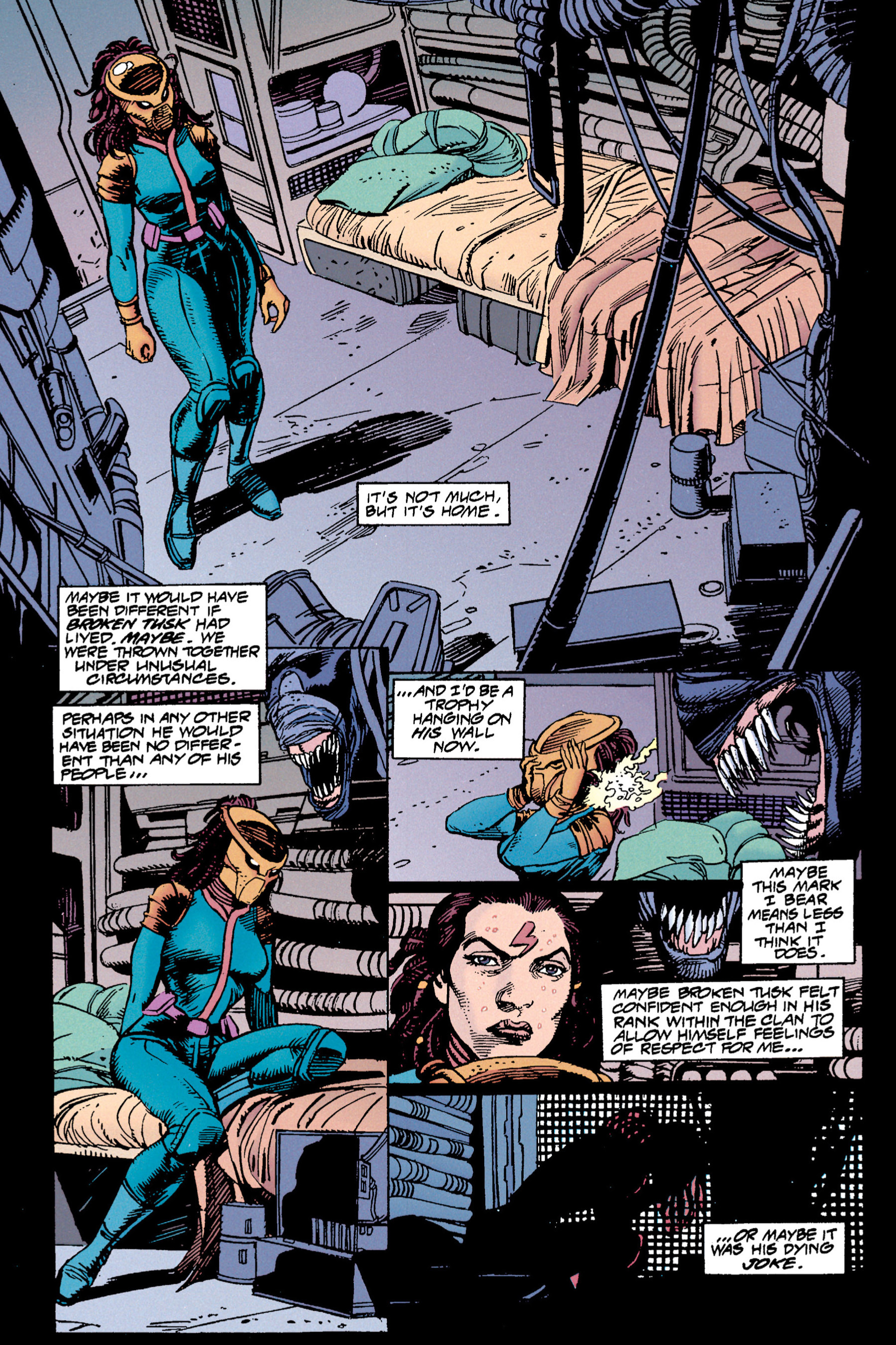 Read online Aliens vs. Predator Omnibus comic -  Issue # _TPB 1 Part 3 - 46