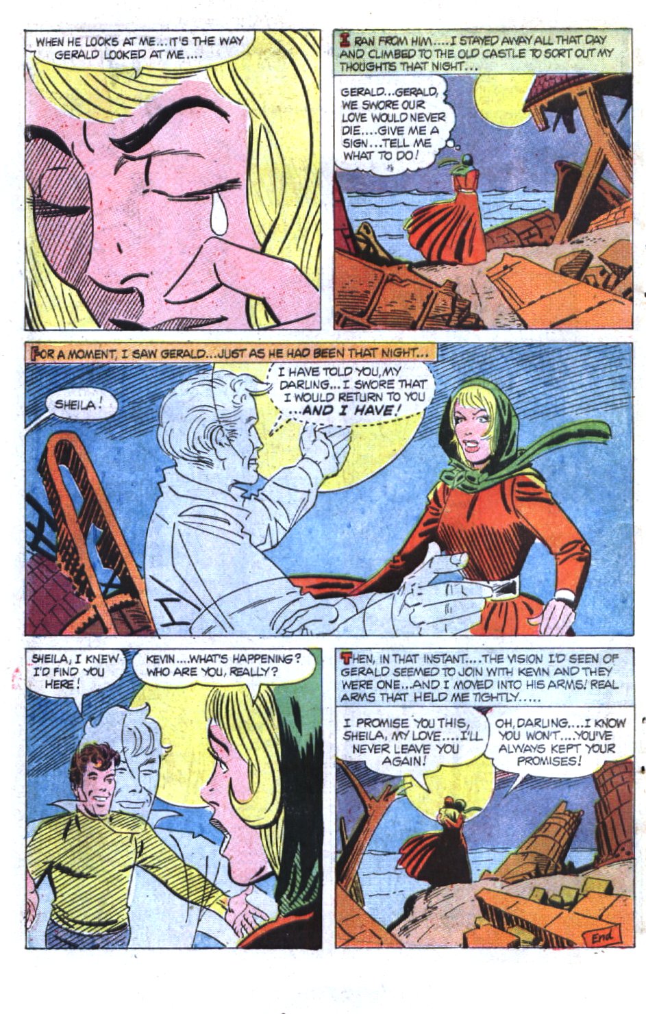 Read online Haunted Love (1973) comic -  Issue #5 - 10