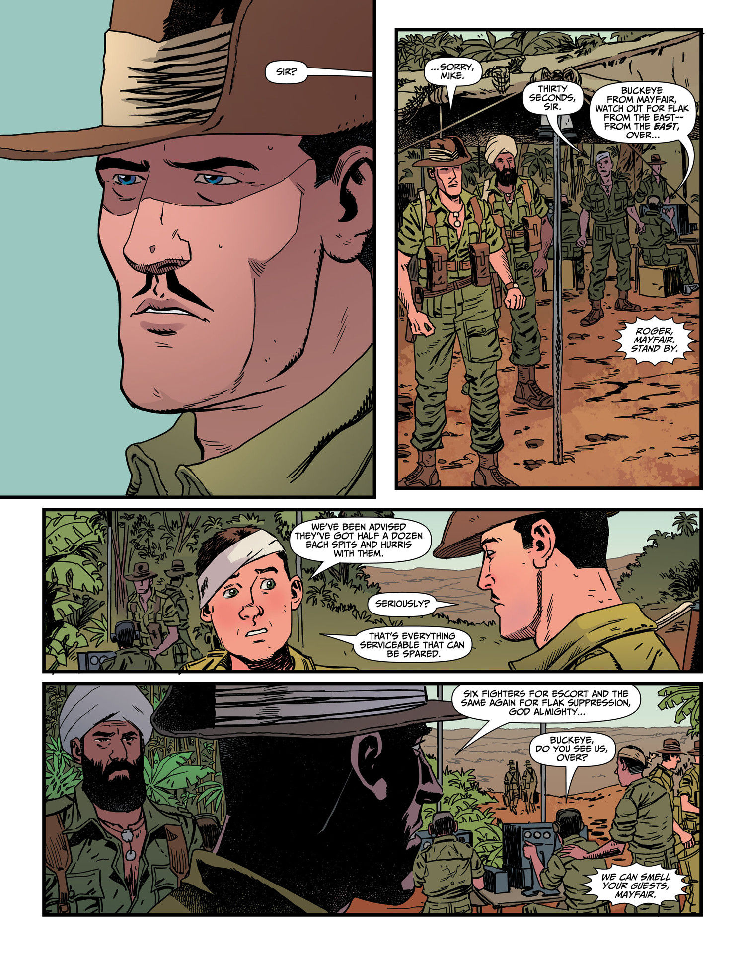 Read online Lion and the Eagle comic -  Issue #3 - 13