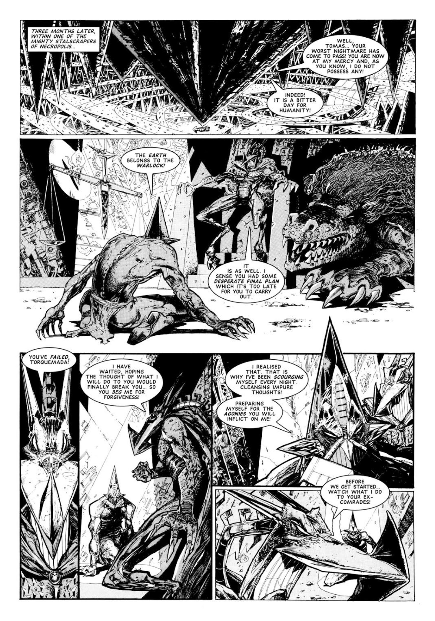 Read online The Complete Nemesis The Warlock comic -  Issue # TPB 3 - 184