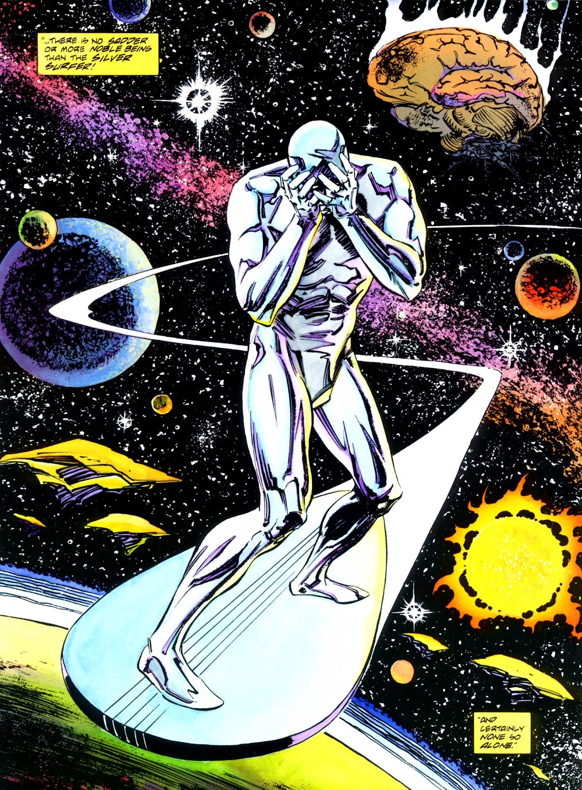 Marvel Graphic Novel 71 - Silver Surfer - Homecoming Page 60