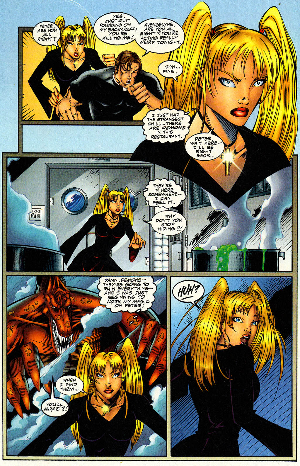 Read online Avengelyne (1996) comic -  Issue #6 - 19