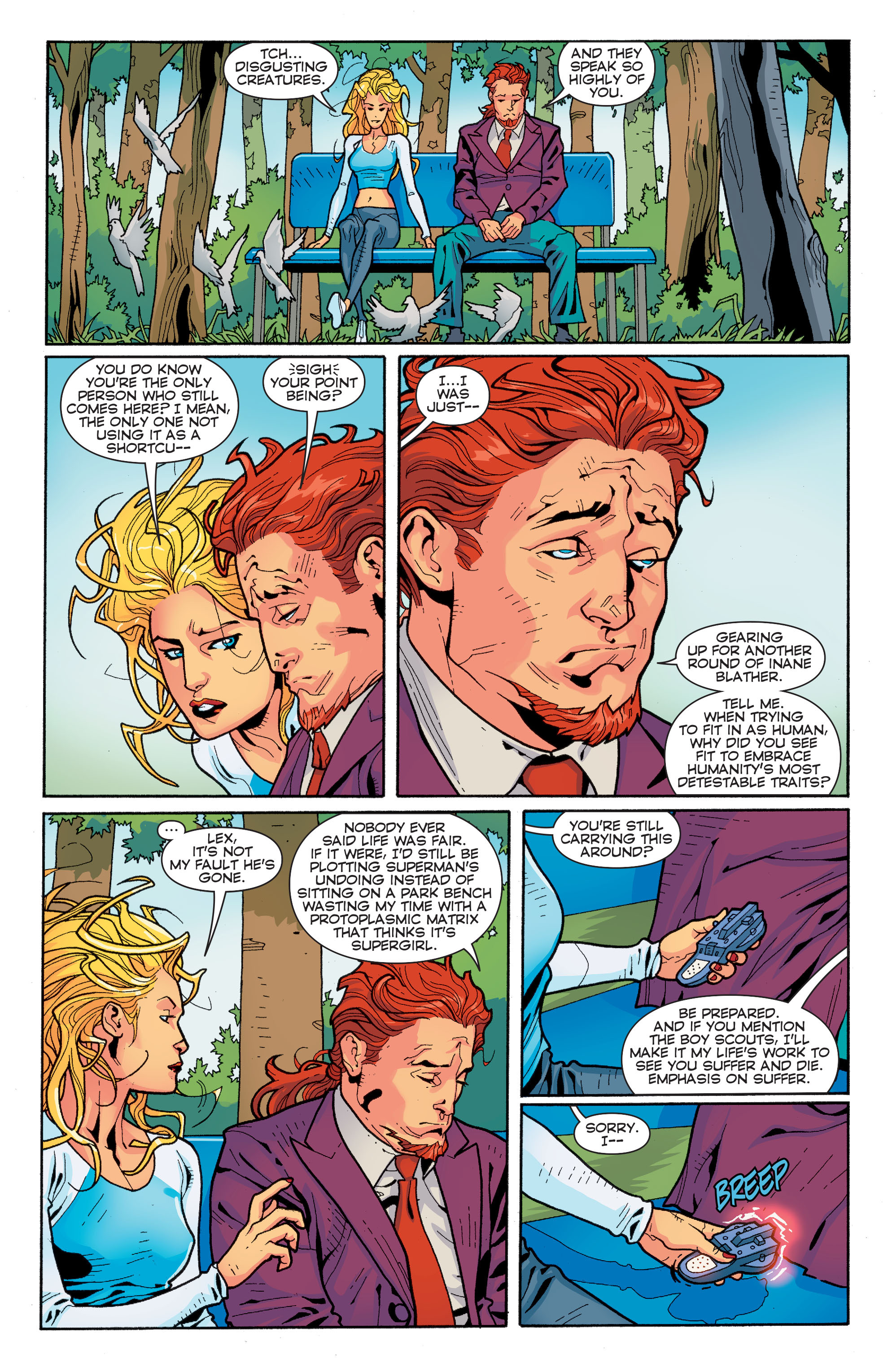Read online Convergence Supergirl: Matrix comic -  Issue #1 - 5