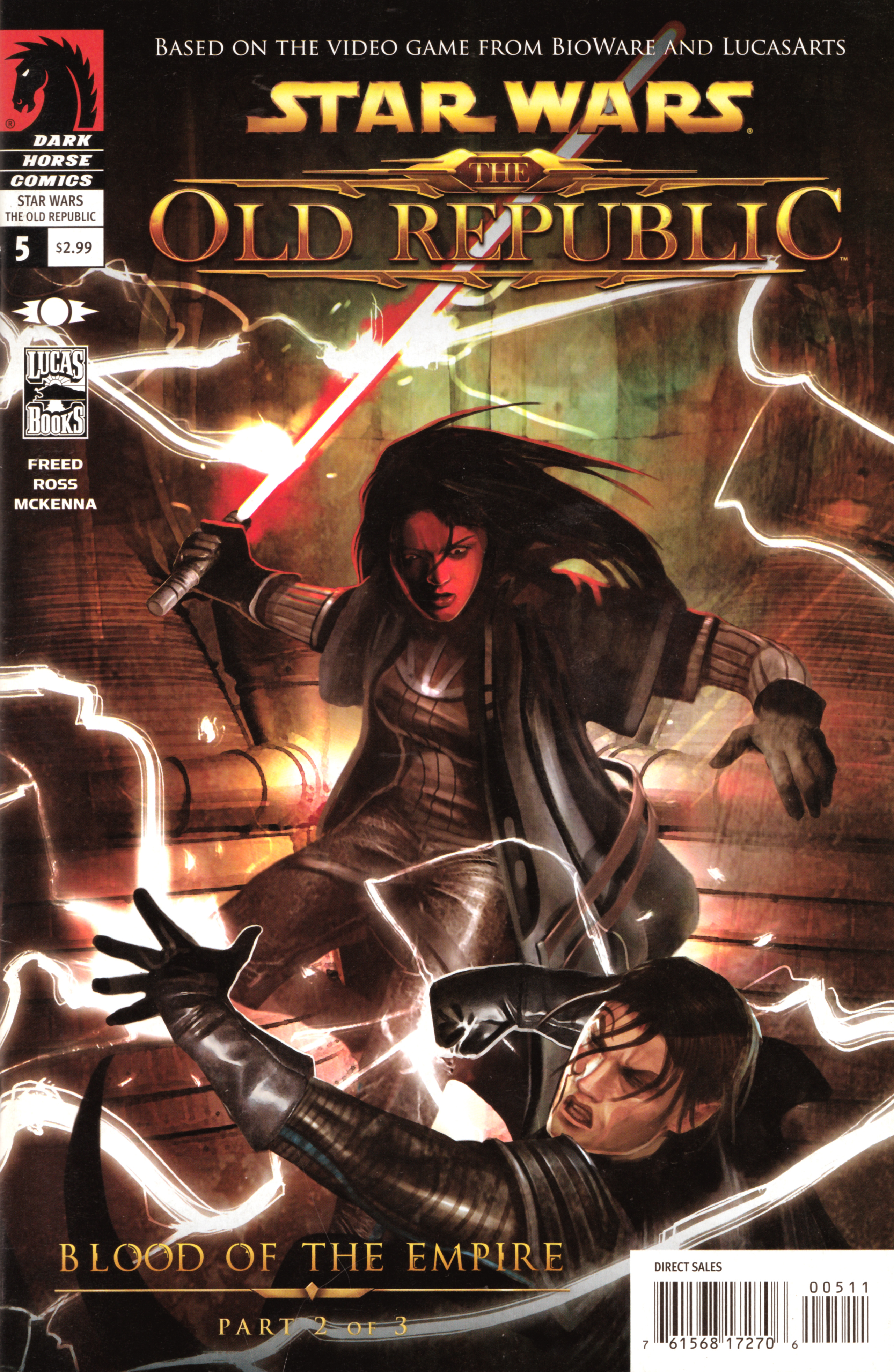 Read online Star Wars: The Old Republic comic -  Issue #5 - 1