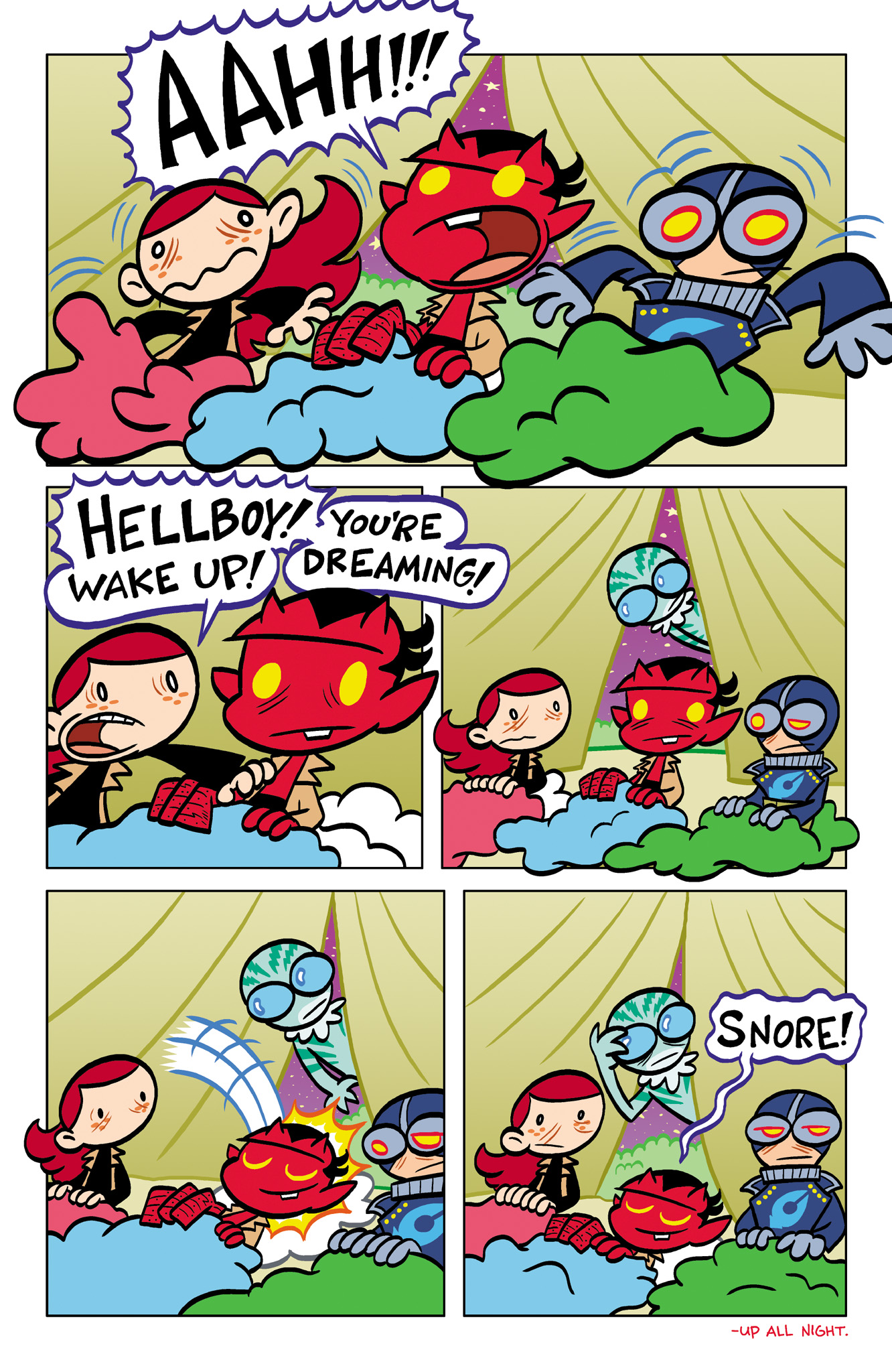 Read online Itty Bitty Hellboy comic -  Issue #4 - 24