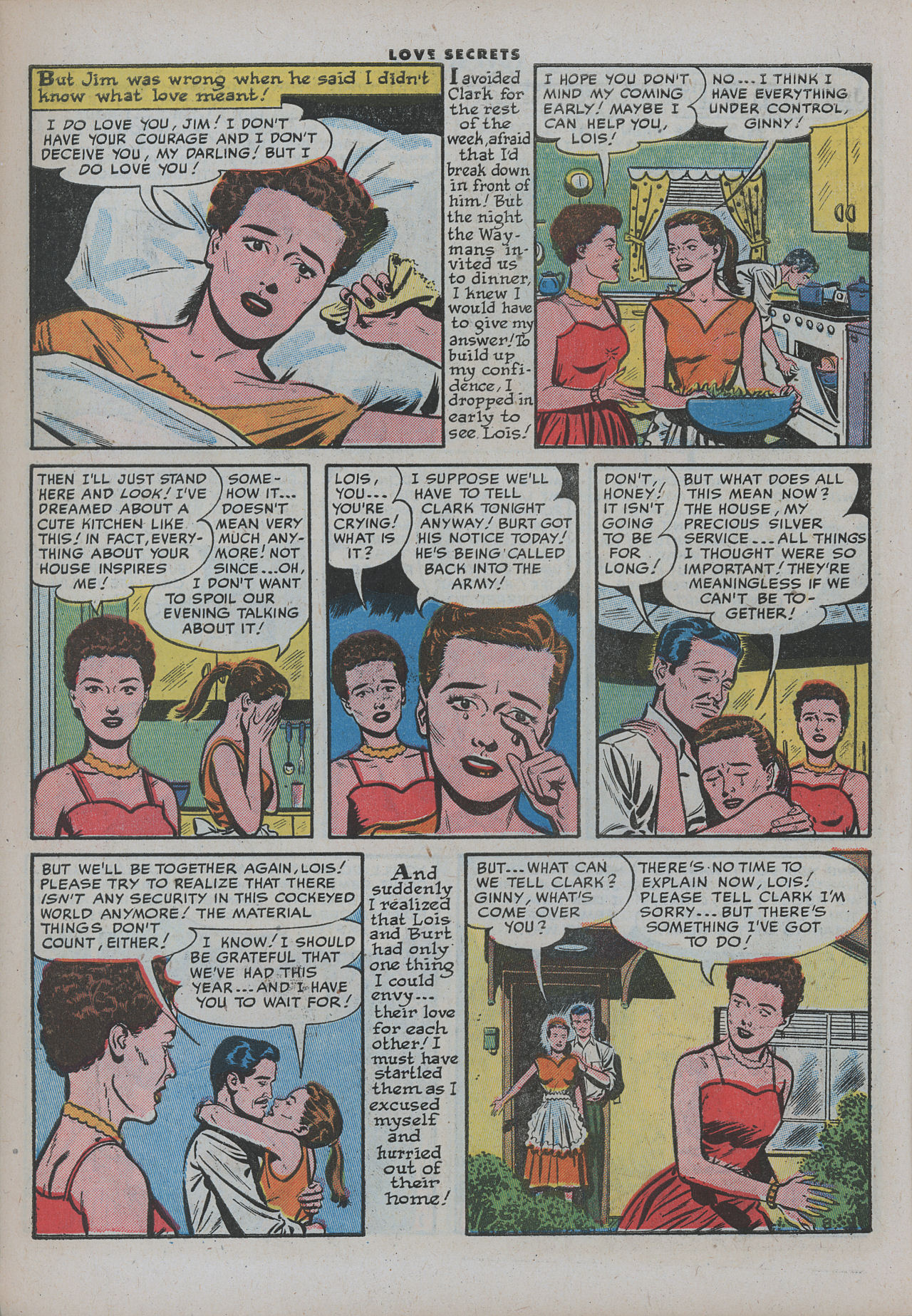 Read online Love Secrets (1953) comic -  Issue #50 - 10