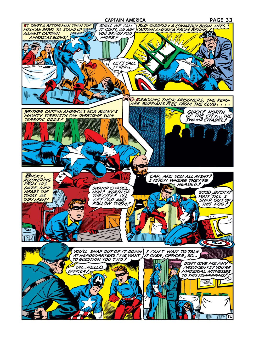 Captain America Comics 12 Page 33