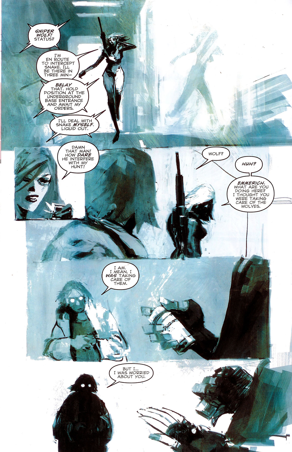 Read online Metal Gear Solid comic -  Issue #9 - 16