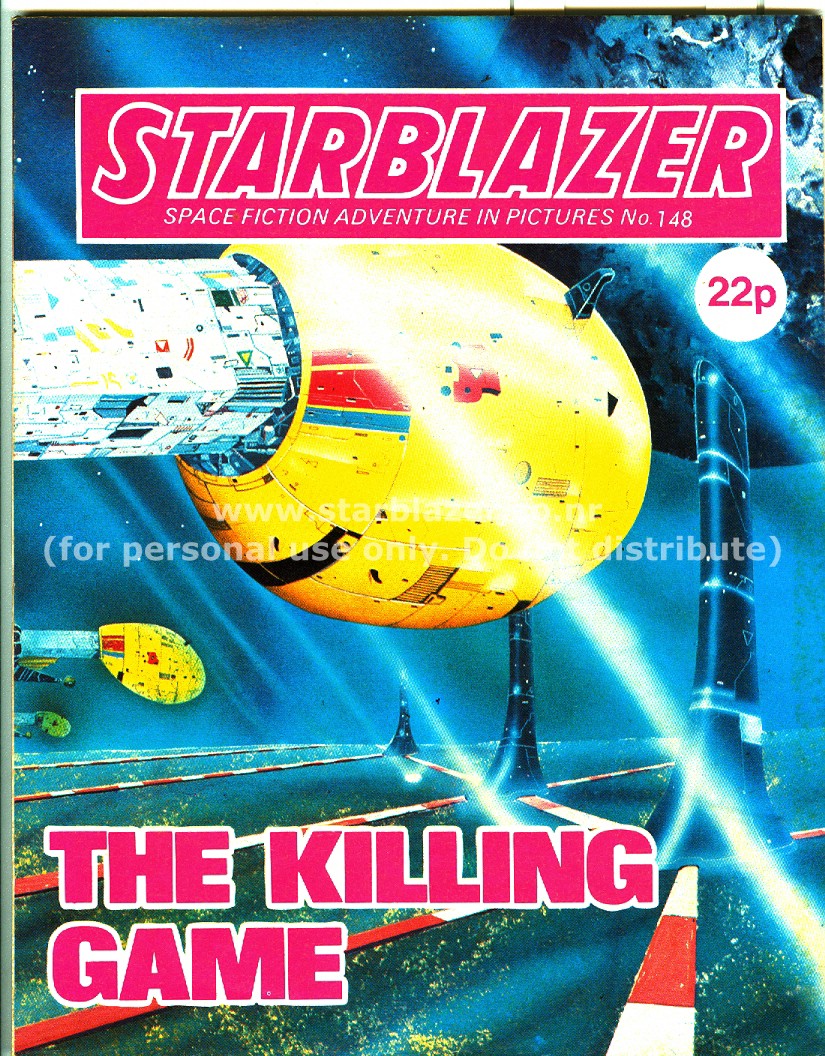 Read online Starblazer comic -  Issue #148 - 2