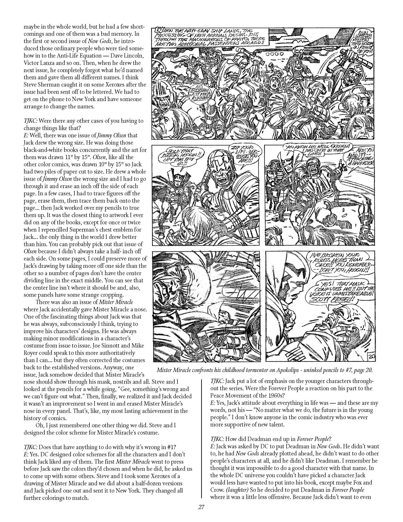 Read online The Jack Kirby Collector comic -  Issue #6 - 26