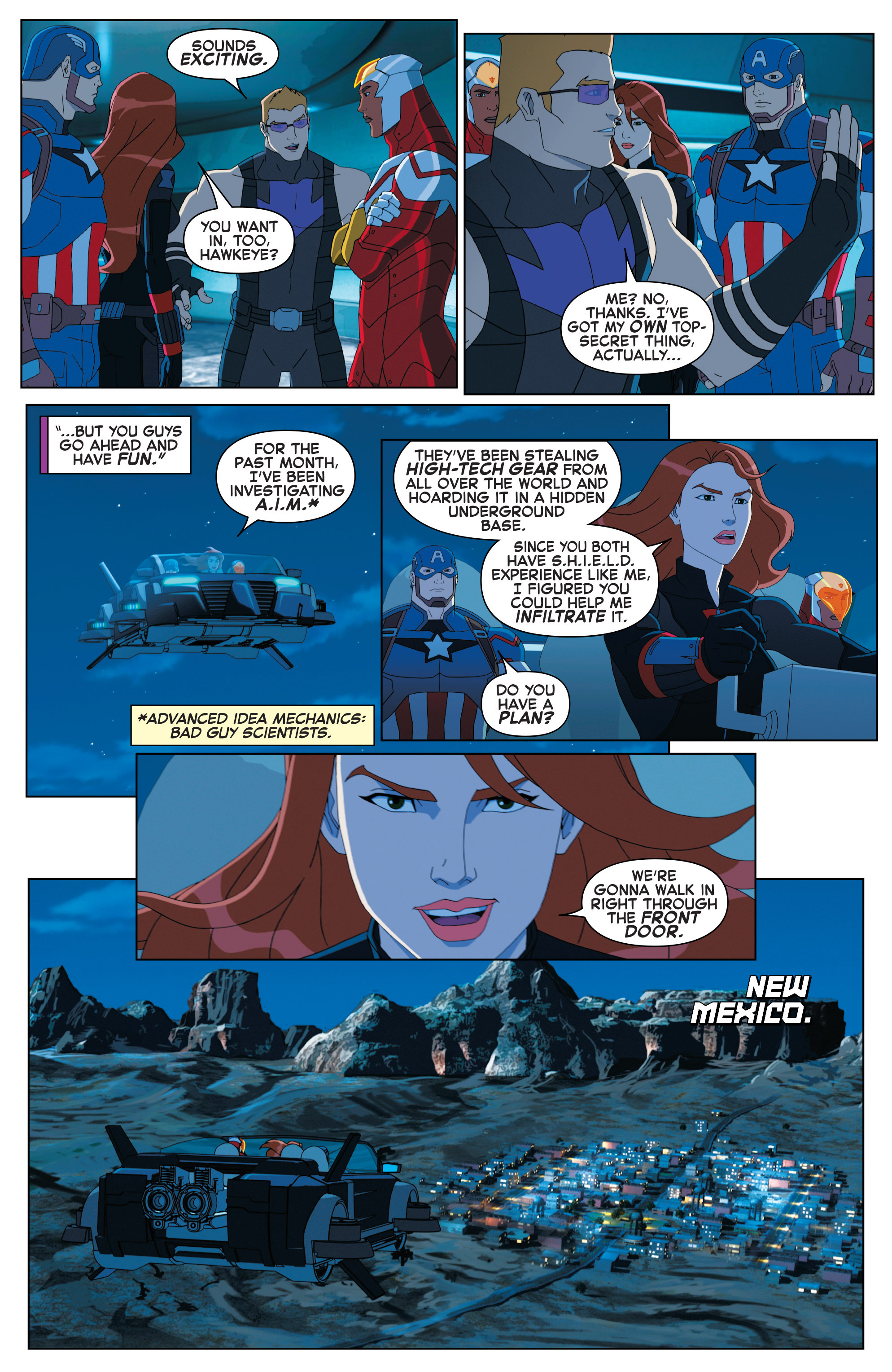 Read online Marvel Universe Avengers: Ultron Revolution comic -  Issue #1 - 4