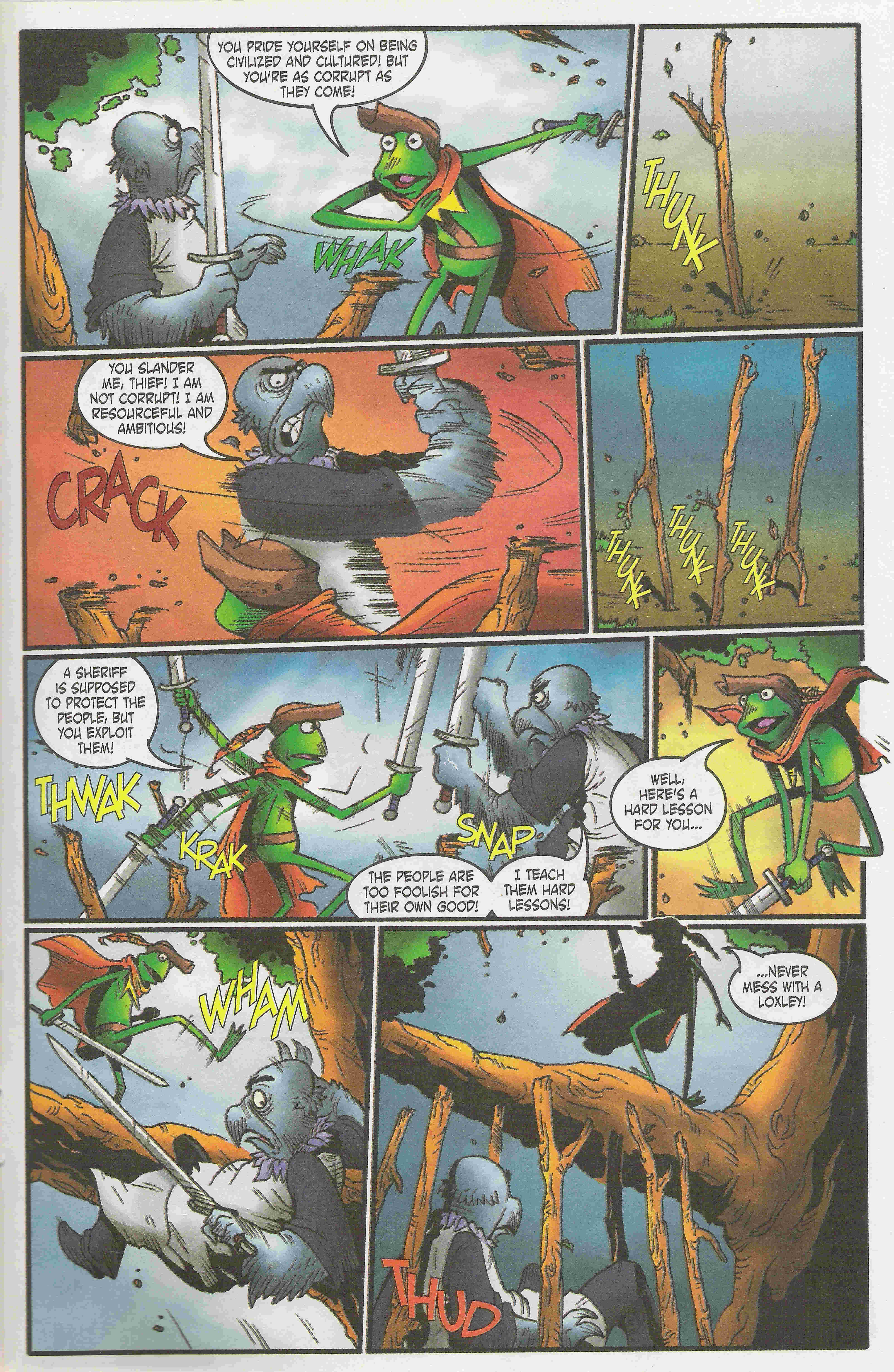 Read online Muppet Robin Hood comic -  Issue #4 - 24