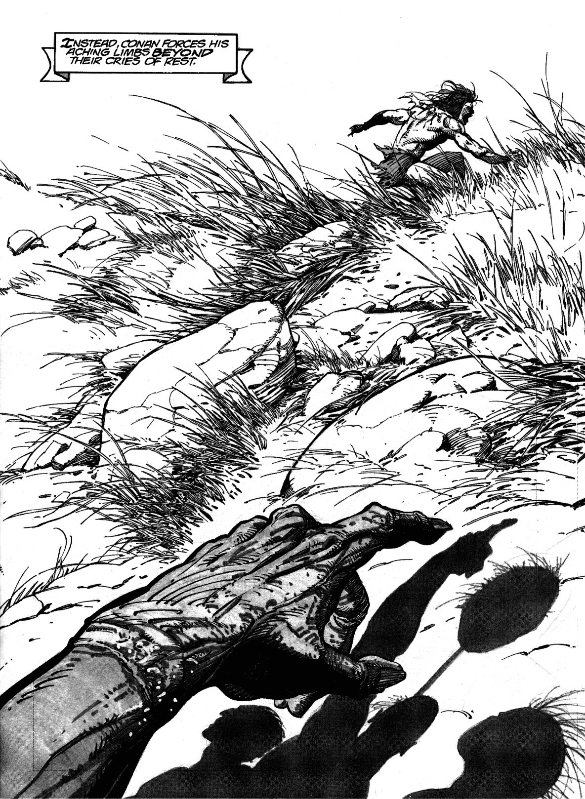 Read online Conan the Savage comic -  Issue #7 - 36