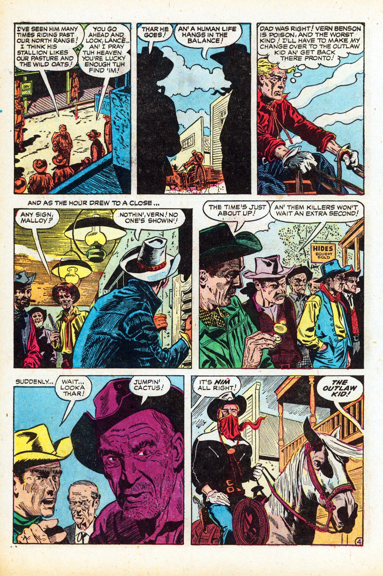 Read online The Outlaw Kid (1954) comic -  Issue #3 - 30