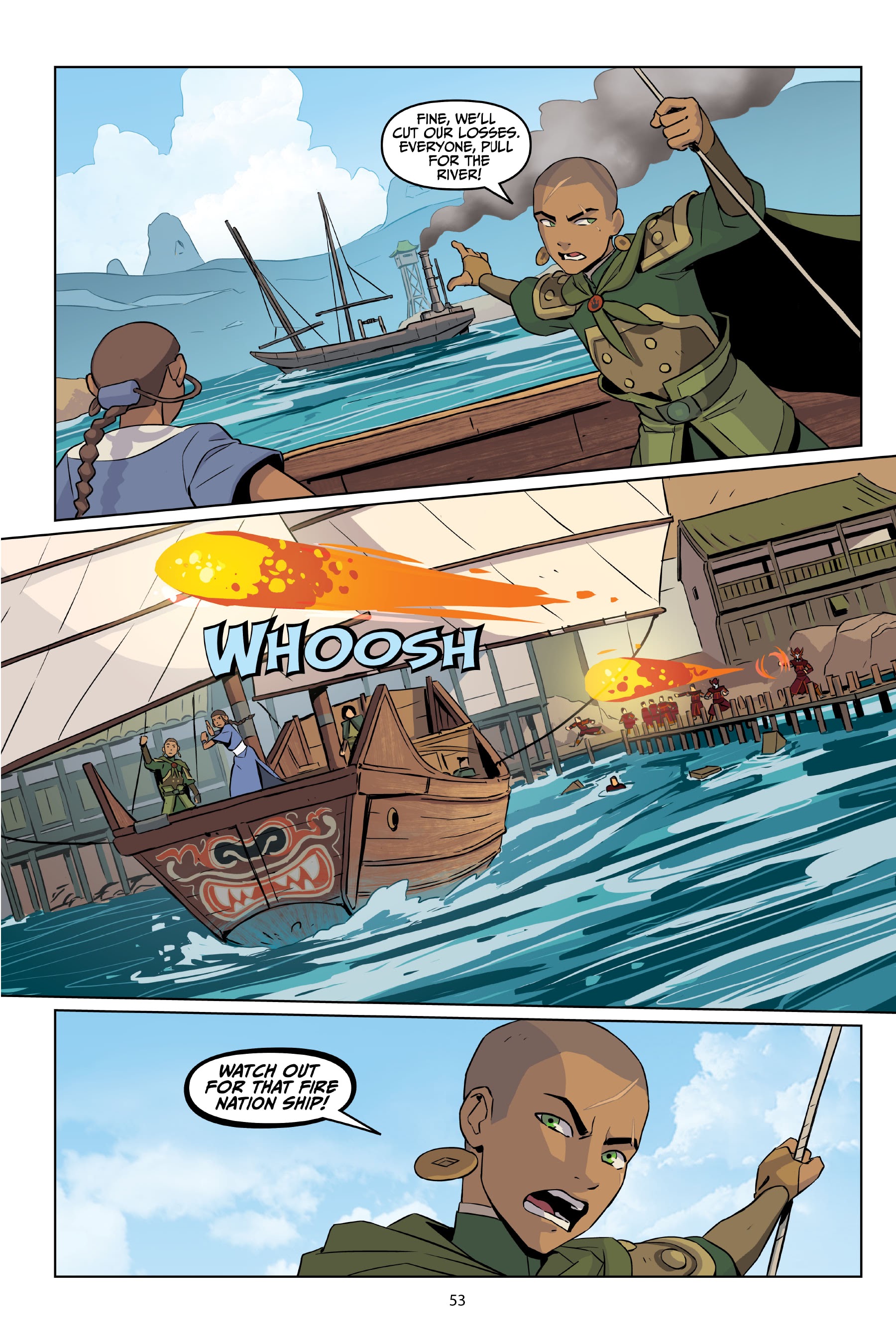 Read online Avatar: The Last Airbender—Katara and the Pirate's Silver comic -  Issue # TPB - 54