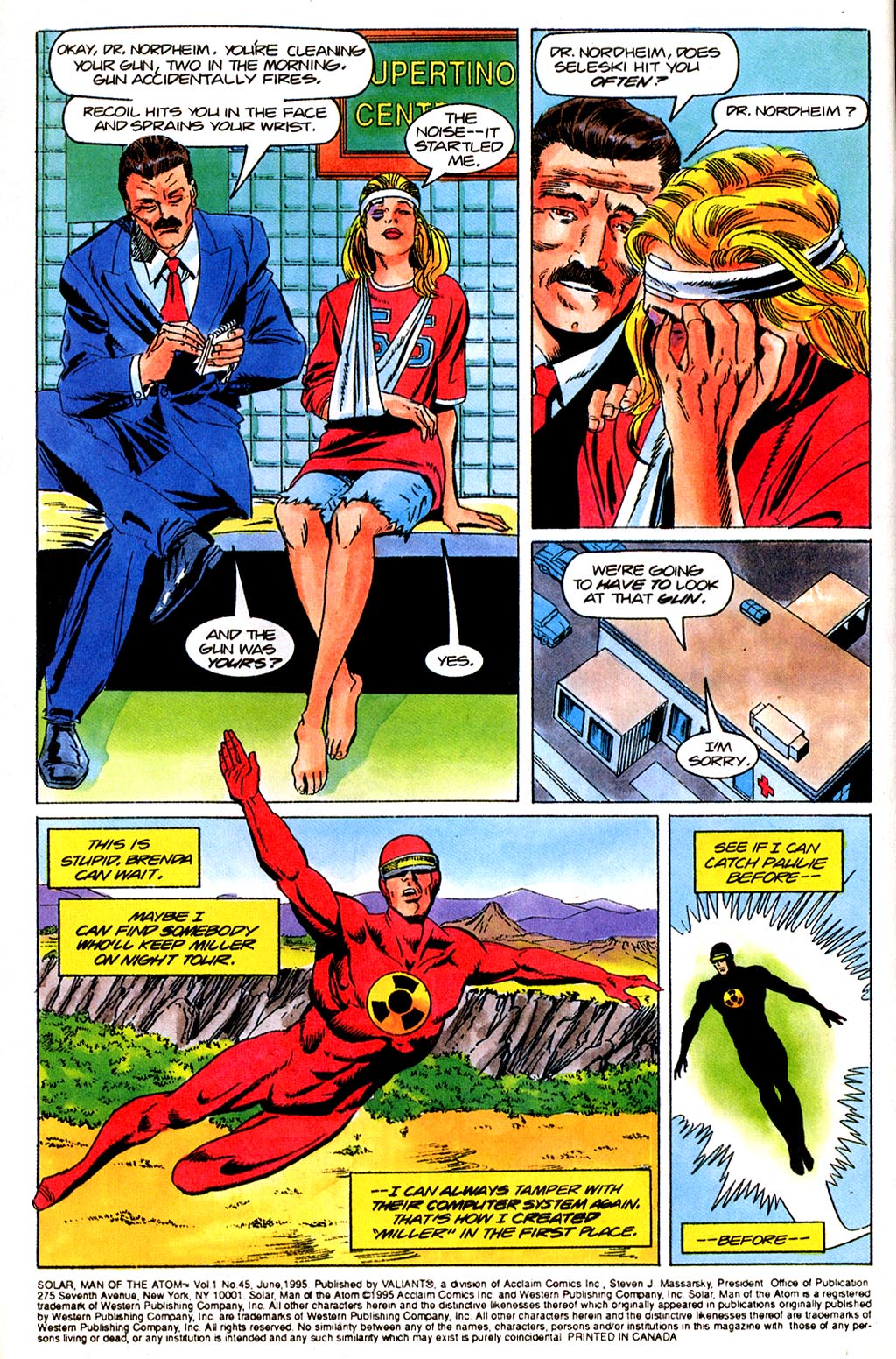 Read online Solar, Man of the Atom comic -  Issue #45 - 6