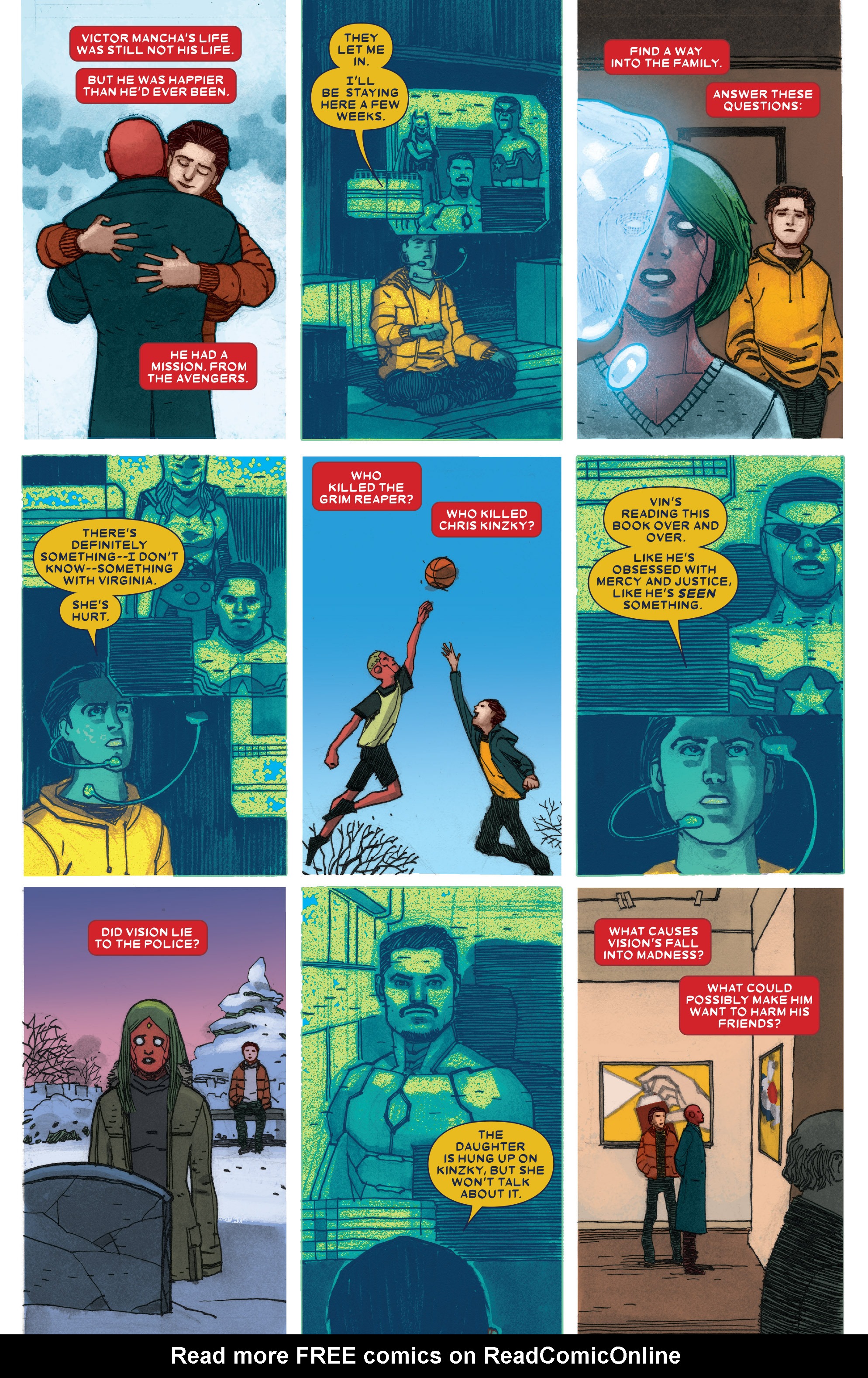 Read online Vision comic -  Issue #9 - 19