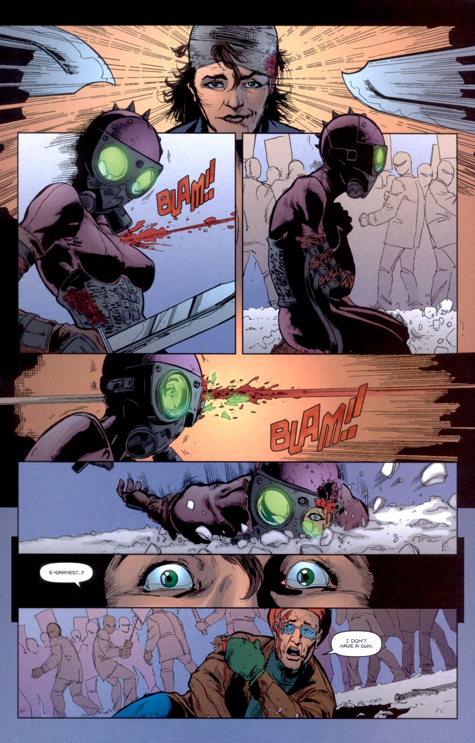 Read online Violent Messiahs: Lamenting Pain comic -  Issue #4 - 24