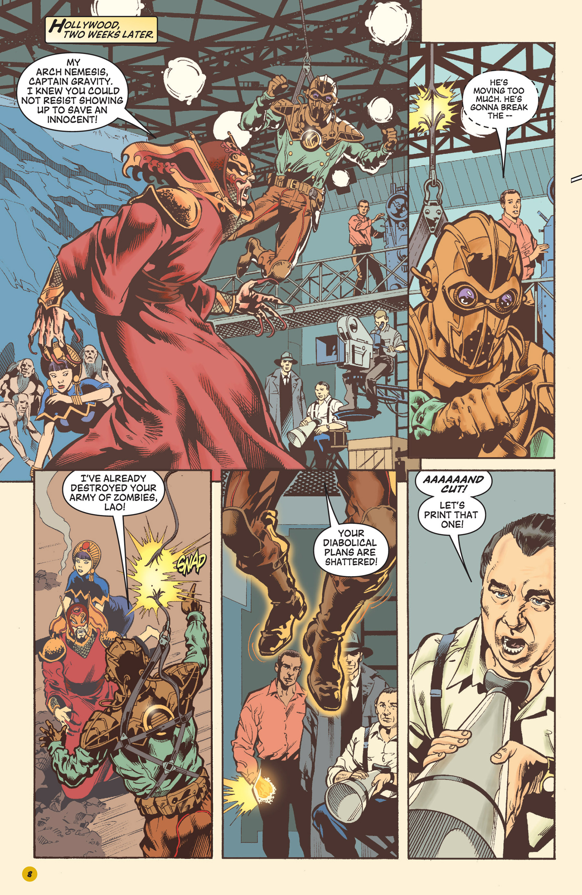 Read online Captain Gravity And The Power Of Vril comic -  Issue # _TPB (Part 1) - 14