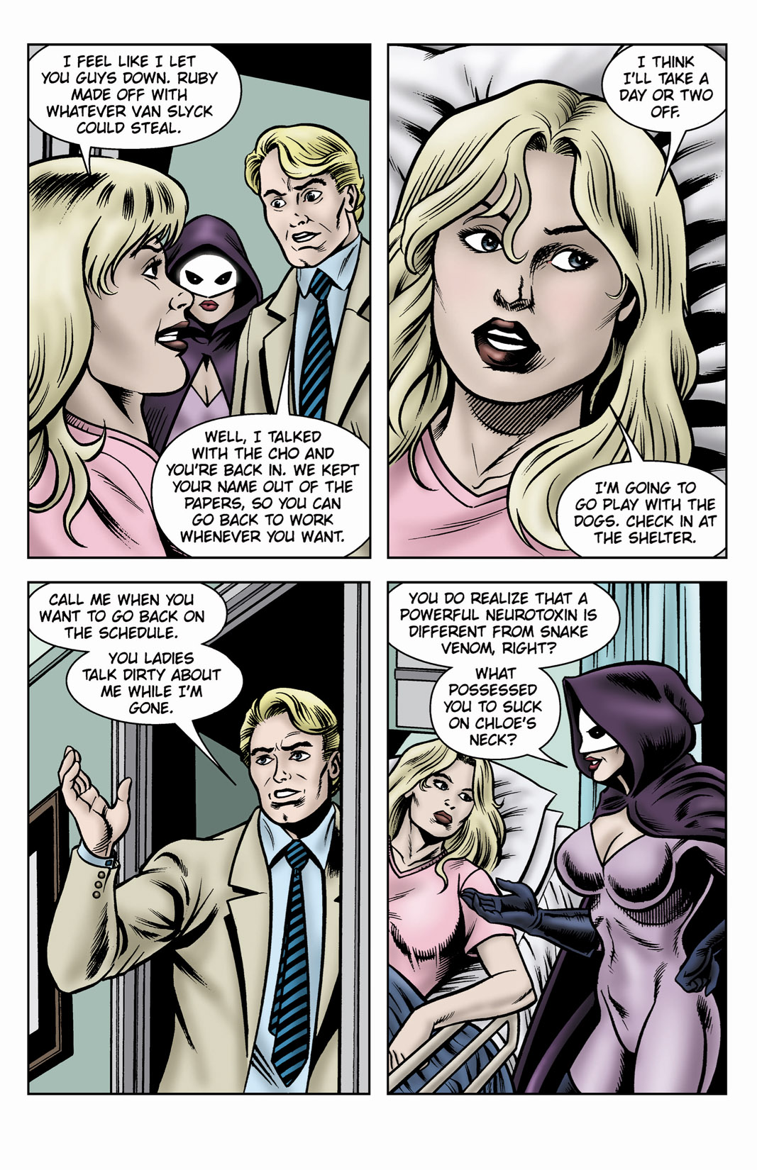 Read online SideChicks comic -  Issue #3 - 39