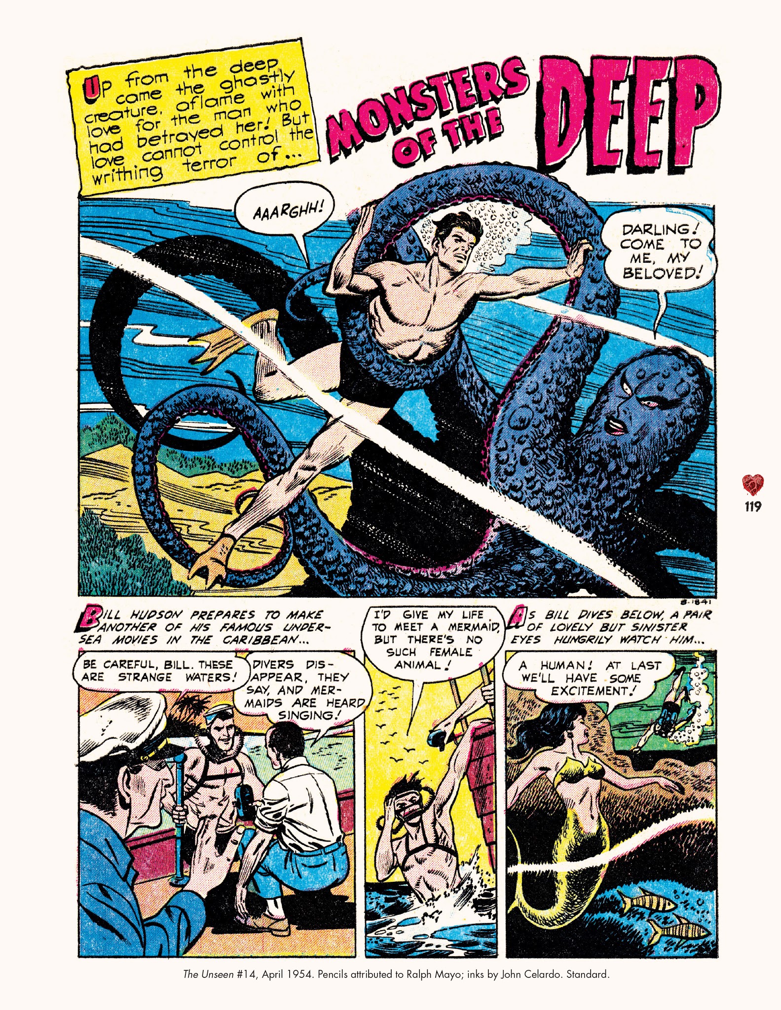 Read online Chilling Archives of Horror Comics comic -  Issue # TPB 20 - 121