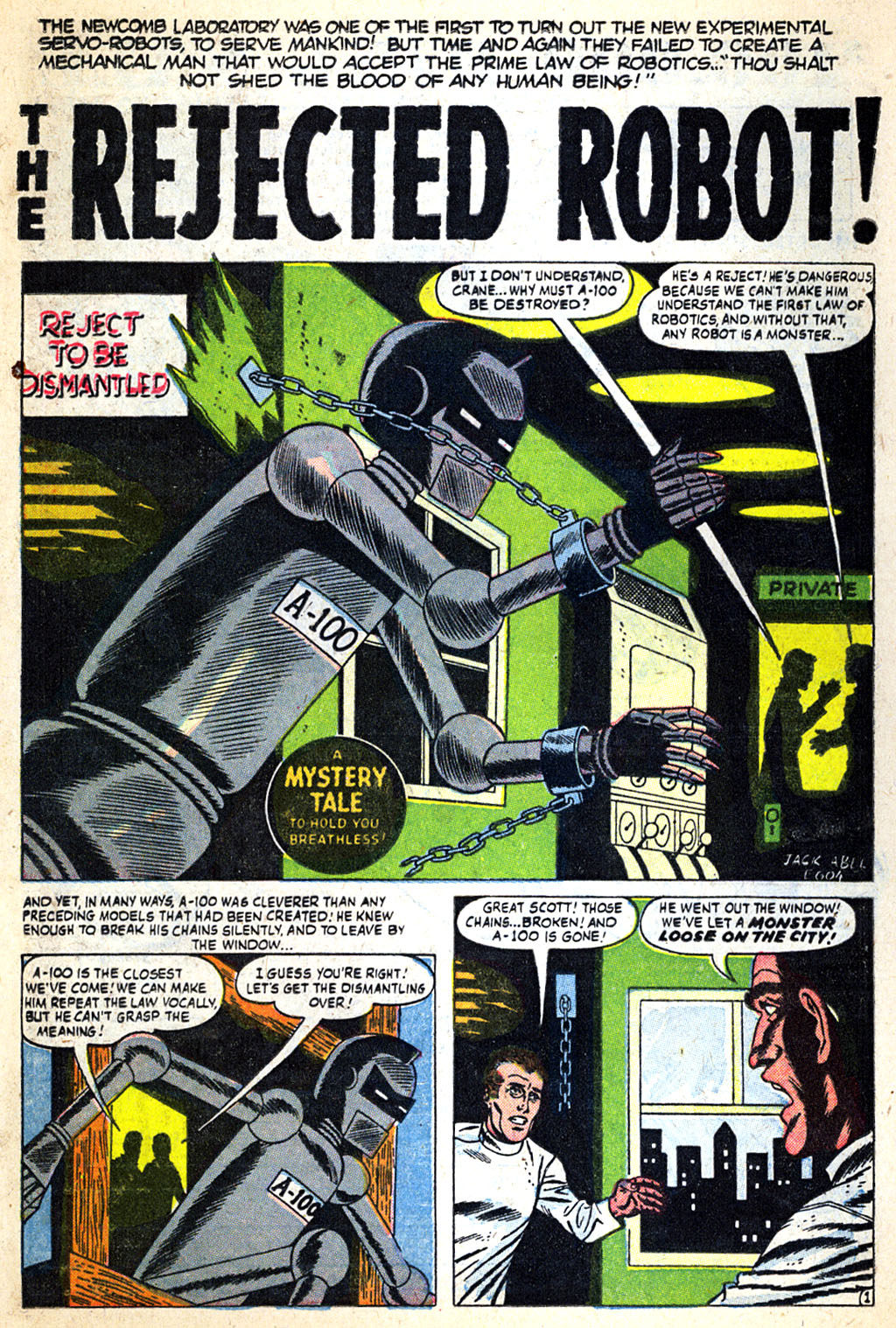 Read online Mystery Tales comic -  Issue #22 - 16