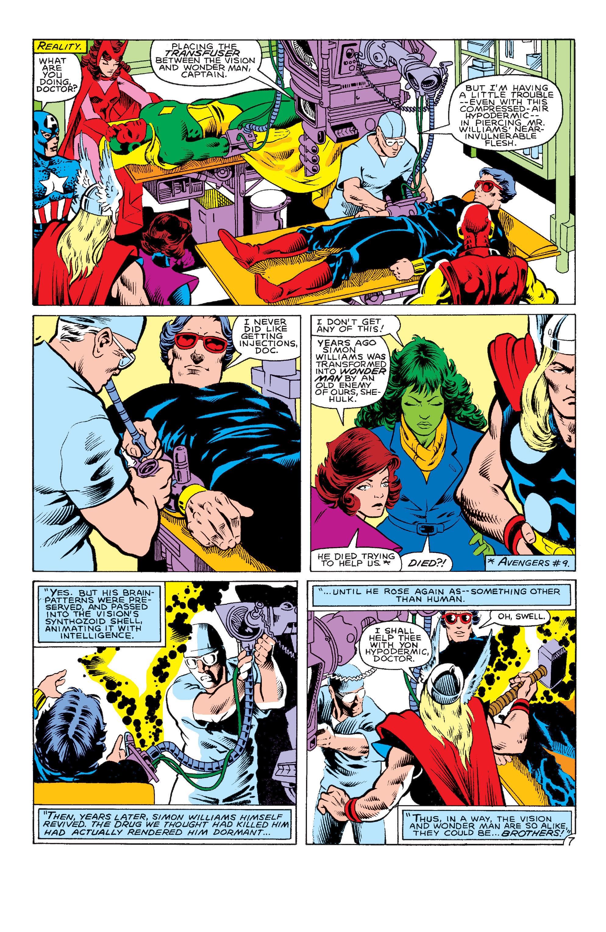 Read online The Vision and the Scarlet Witch (1982) comic -  Issue #3 - 8