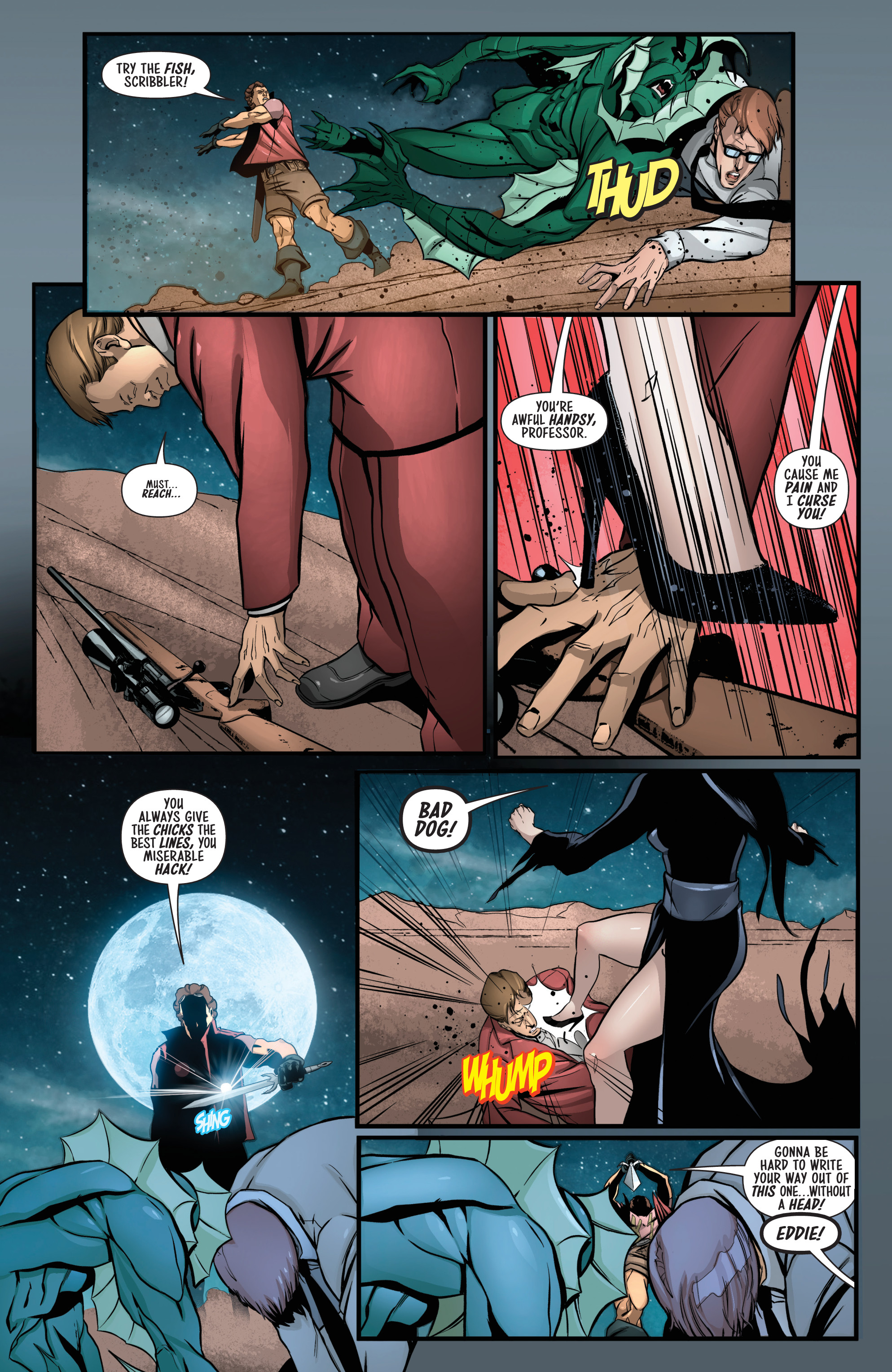 Read online Elvira: The Shape of Elvira comic -  Issue #4 - 21