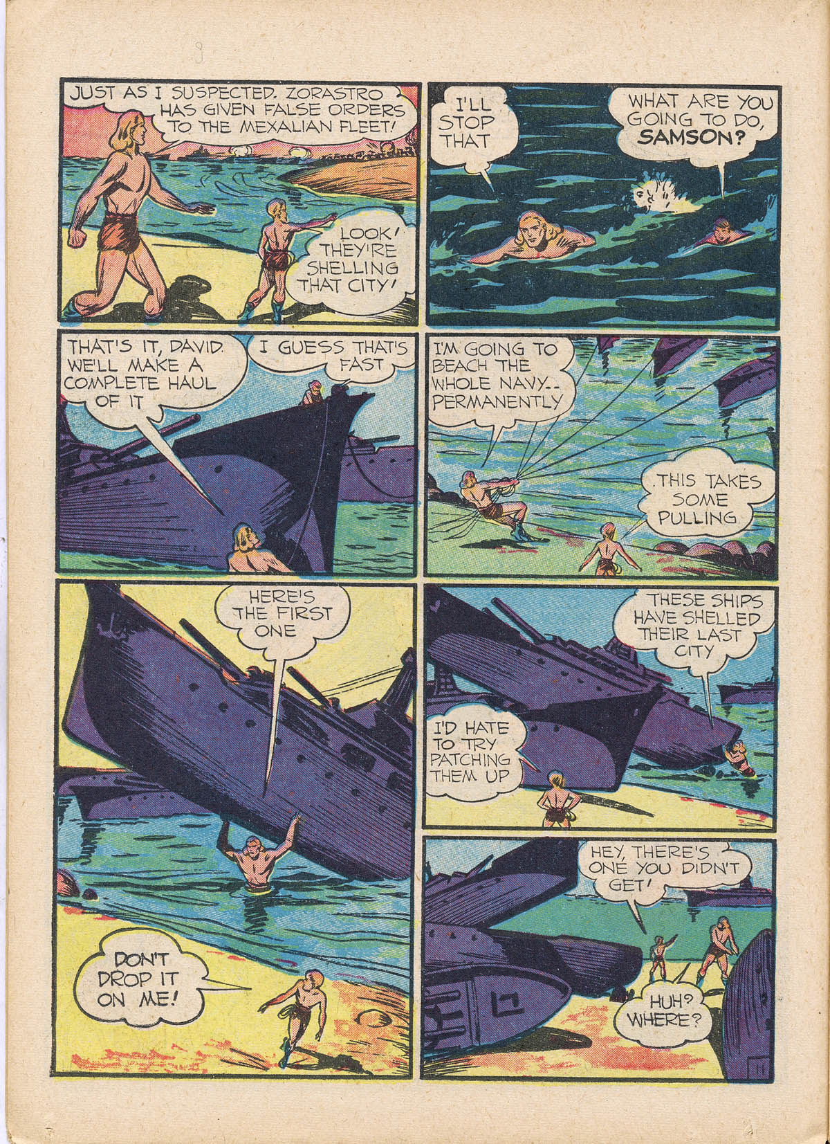 Read online Samson (1940) comic -  Issue #3 - 26