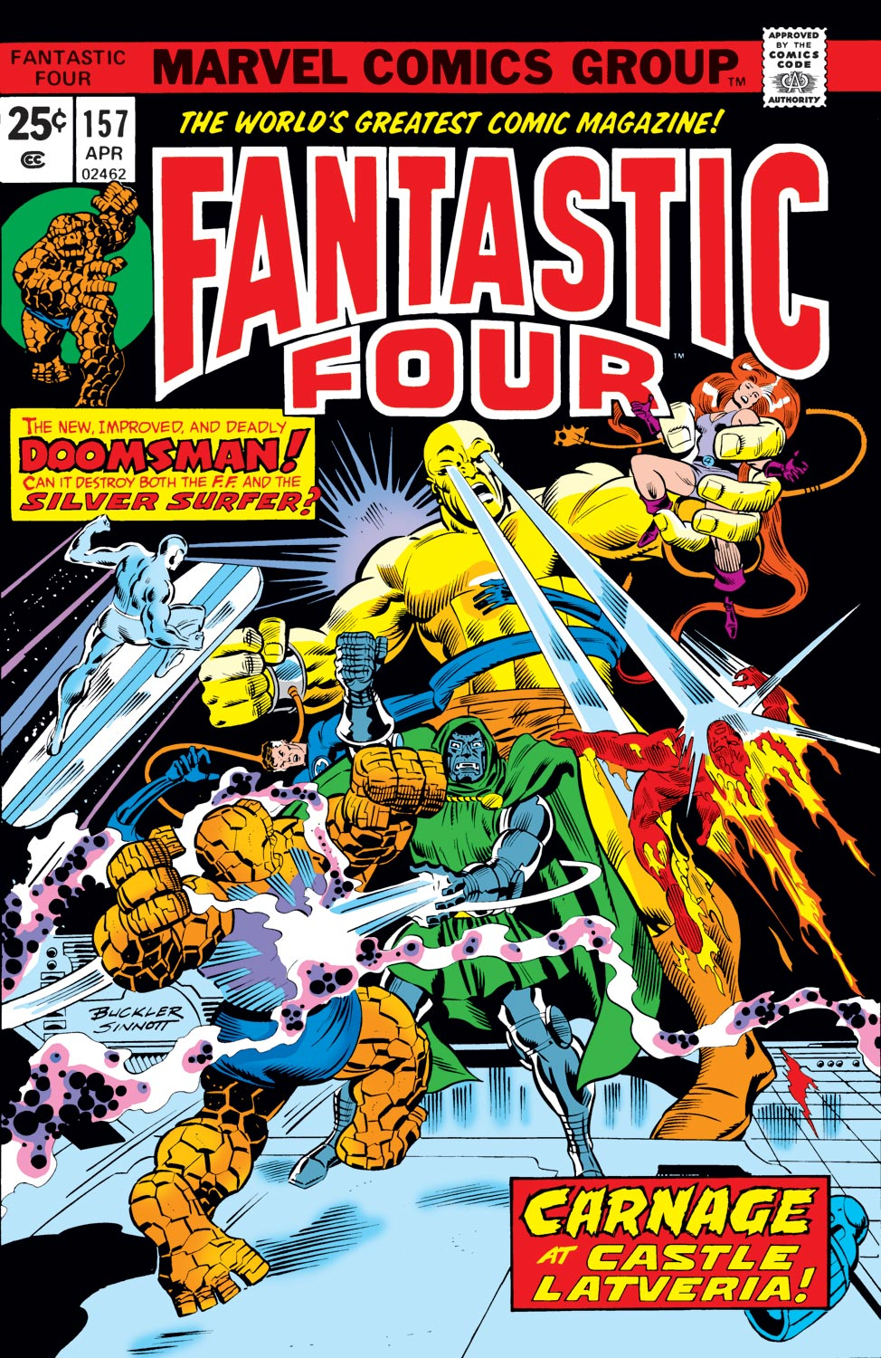 Read online Fantastic Four (1961) comic -  Issue #157 - 1