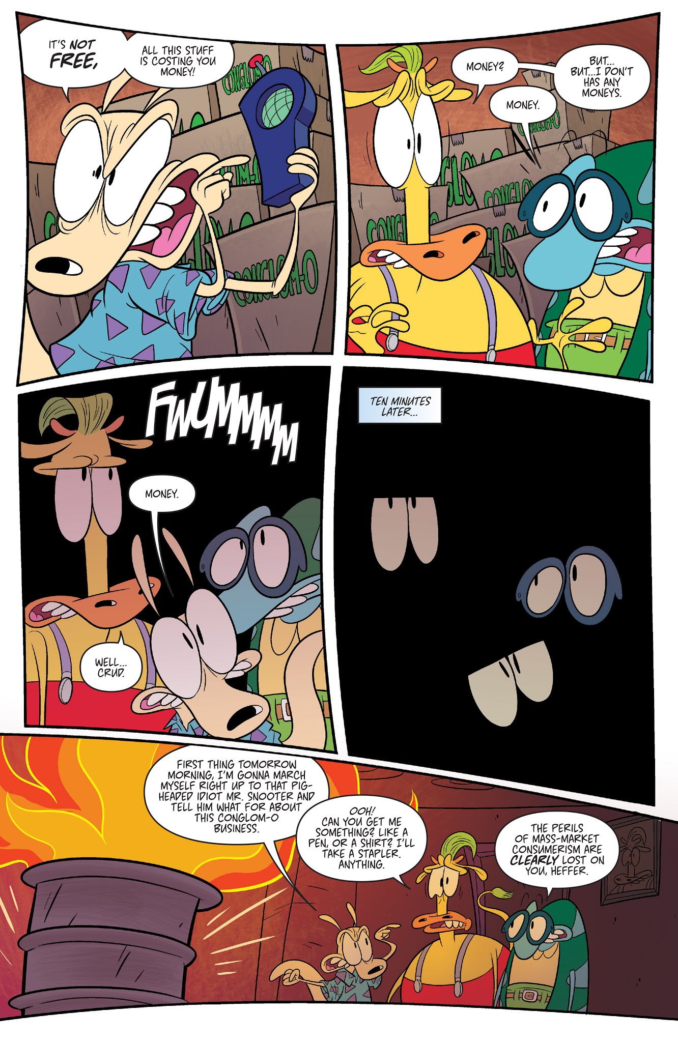 Read online Rocko's Modern Life (2017) comic -  Issue #7 - 9
