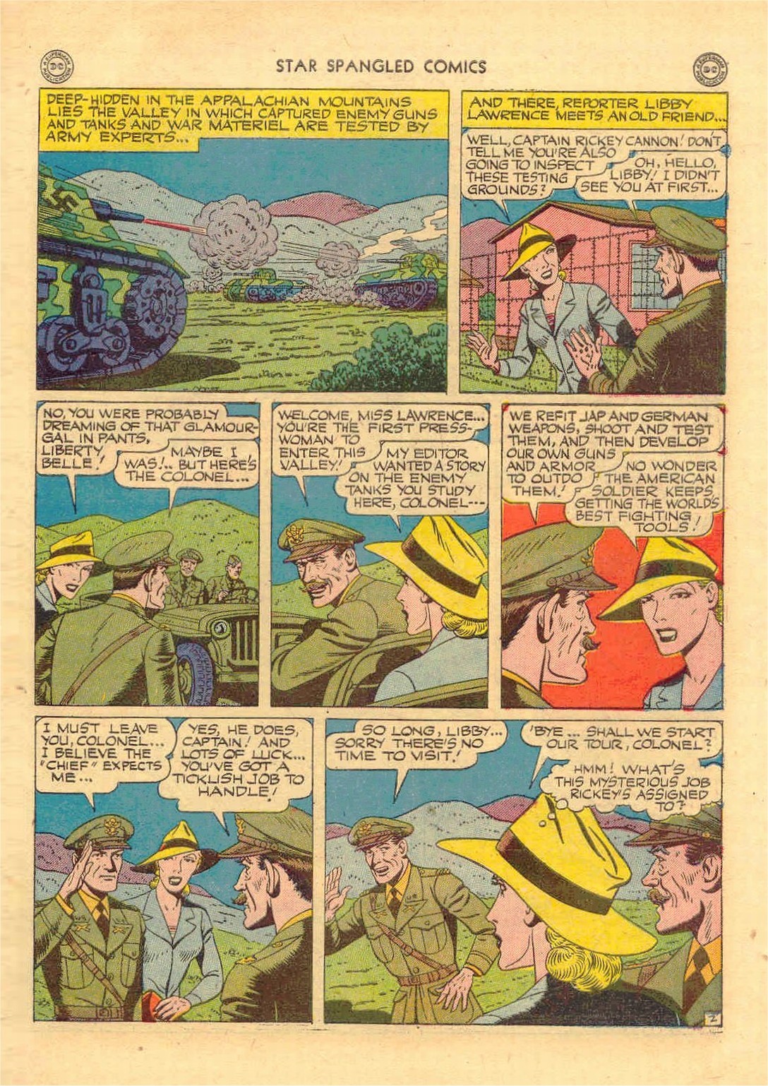 Read online Star Spangled Comics comic -  Issue #38 - 41